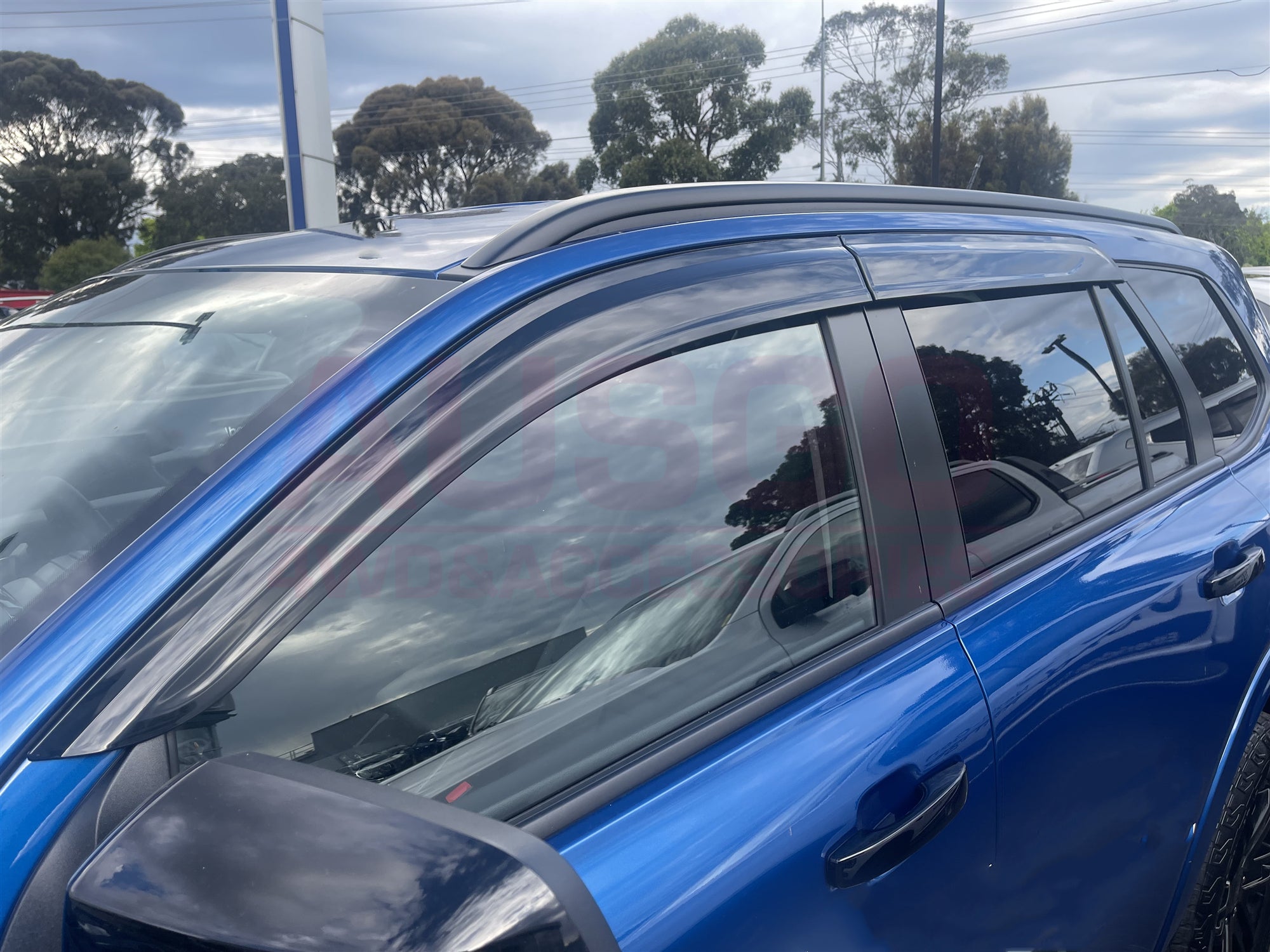 Ford Everest Next Gen 2022+ Weather Shields - Durable Injection Molded Window Deflectors for Rain & Wind Protection | Perfect for Off-Roading & Outdoor Adventures
