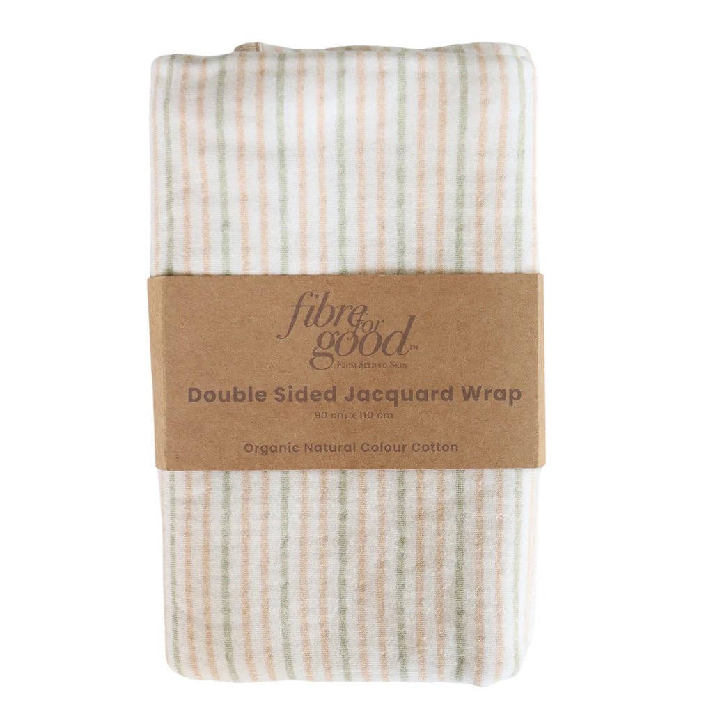 Cozy Double Knit Blanket with Stripes & Dots - Soft Warm Throw for Bed, Sofa & Couch - Perfect for Winter Nights, Movie Time & Home Decor
