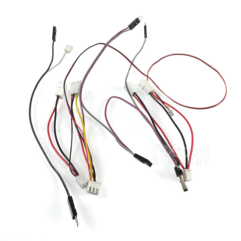 Henglong 1/16 Scale RC Tank Barrel Smoke Flash Cable for 6.0/7.0 Models - Compatible with Panther, Pershing, Tiger I (3818, 3819, 3898, 3958) - Perfect for Battle Simulation & RC Tank Upgrades