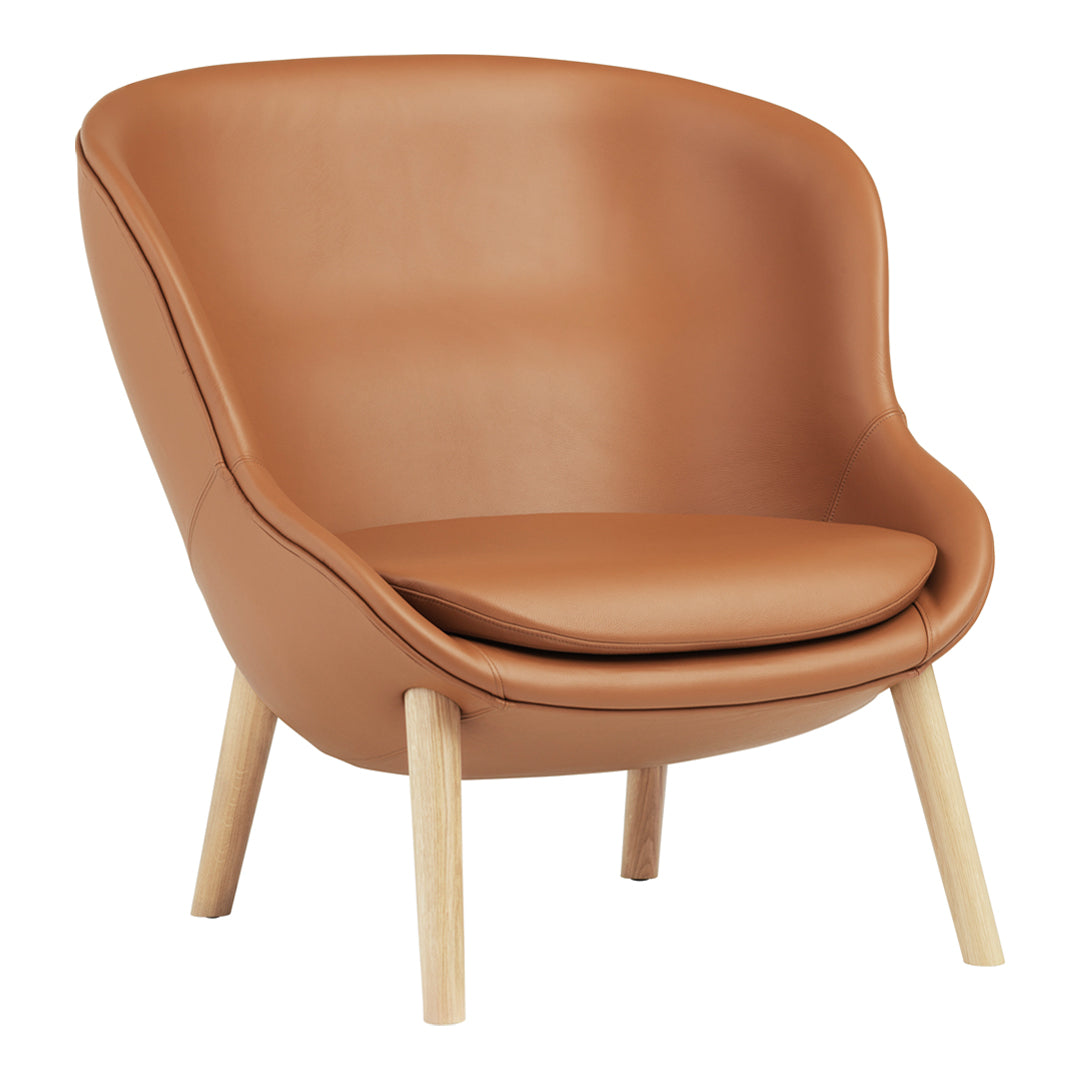 Modern Hyg Lounge Chair with 4 Sturdy Legs - Comfortable Low Profile Accent Chair for Living Room, Bedroom or Office - Perfect for Relaxing, Reading and Small Space Decor