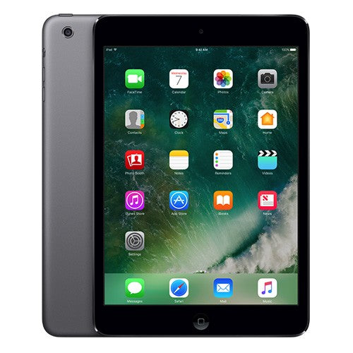 Apple iPad Mini 2 16GB Space Gray Wi-Fi ME276LL/A - Portable Tablet for Work, Study & Entertainment | Lightweight Design for Travel & Home Use