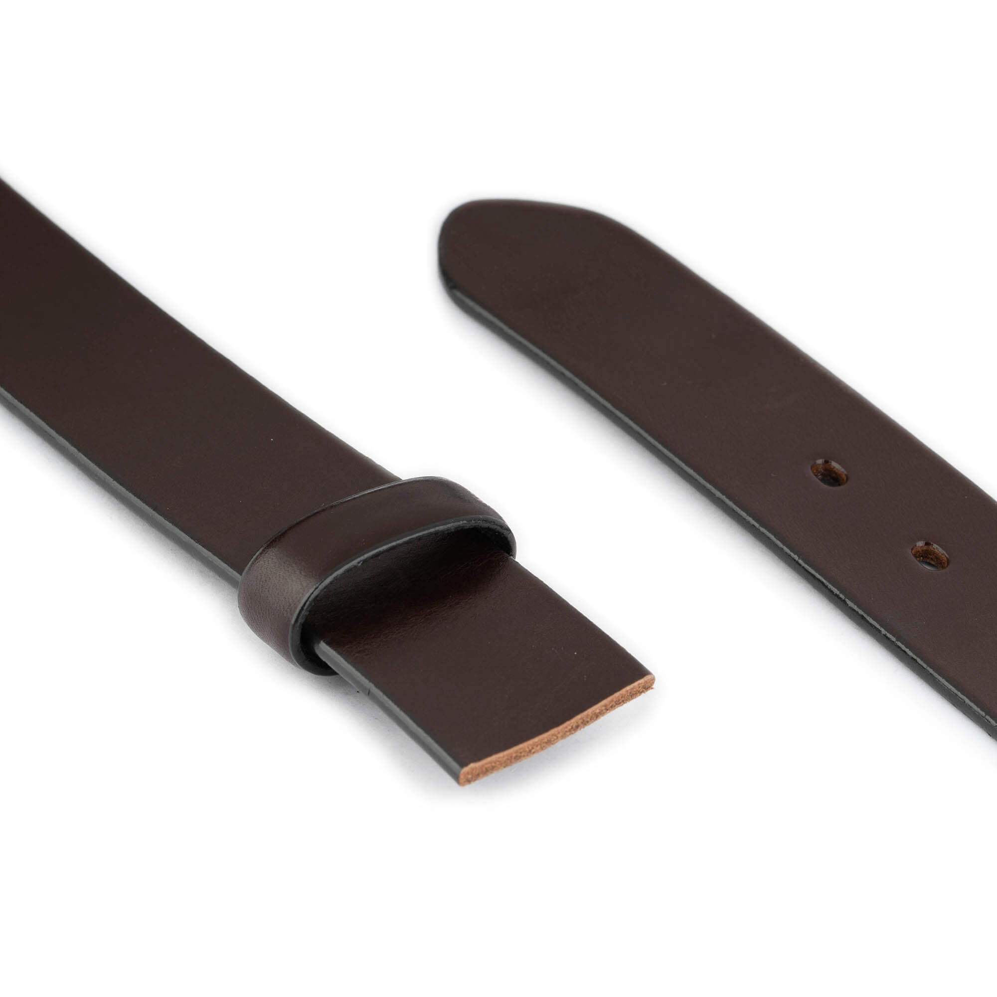 Premium 4.0cm Dark Brown Genuine Leather Belt Strap for Versace Buckles Replacement - High Quality Men's Dress Belt for Business & Formal Occasions