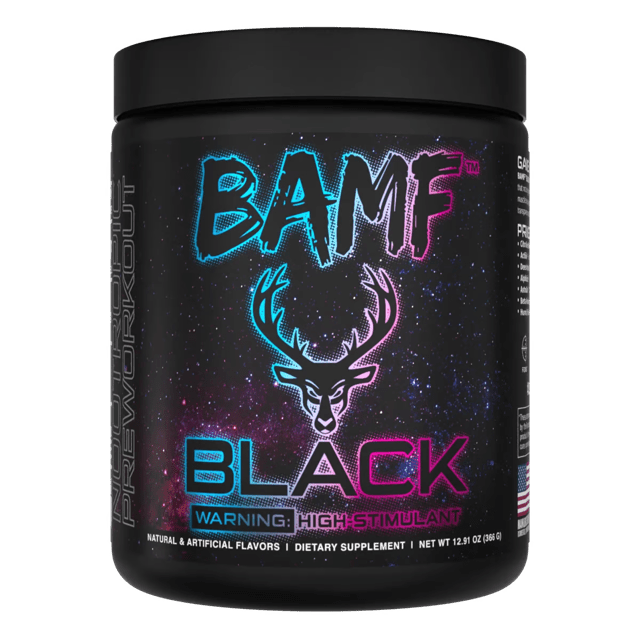 Bucked Up BAMF Nootropic High-Stimulant Pre-Workout Powder - Boost Energy, Focus & Performance for Intense Gym Sessions & Athletic Training