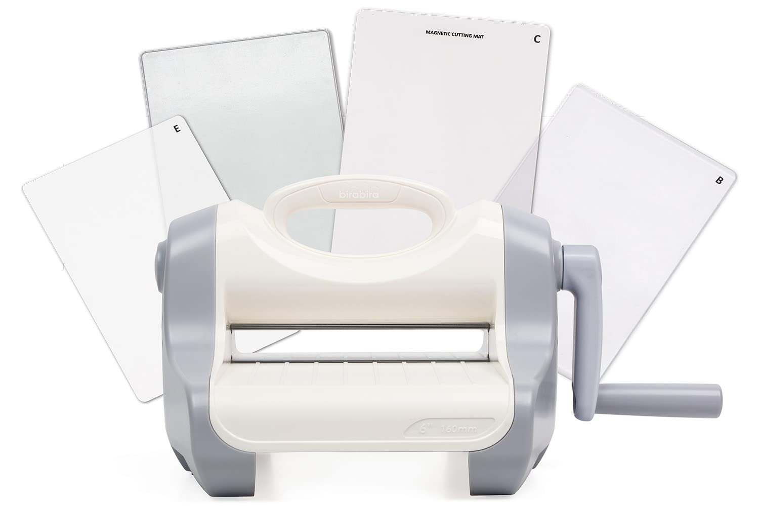 Bira Craft 6 Inch Magnetic Die Cutting and Embossing Machine with 6-1/4