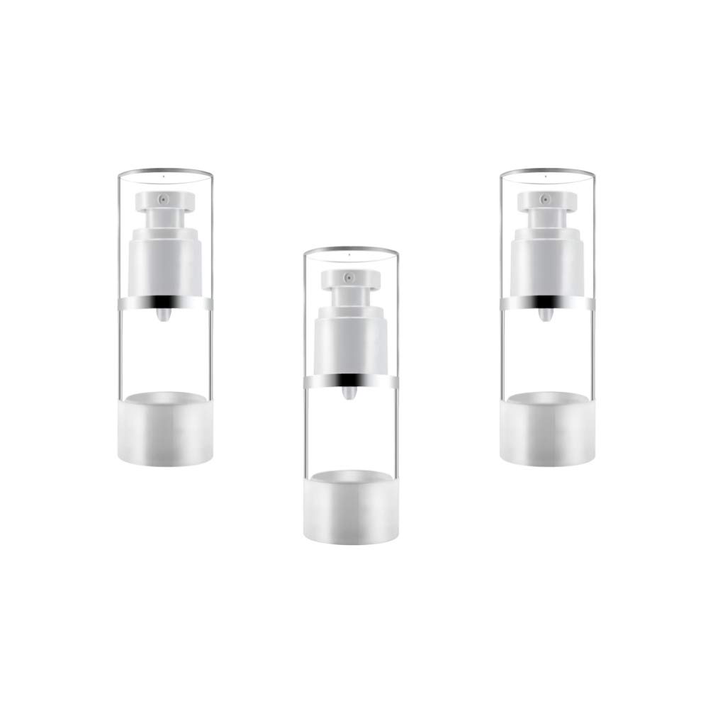 Lurrose 3-Pack 30ml Airless Pump Spray Bottles - Fine Mist Cosmetic Atomizer for Travel, Home & Skincare - Perfect for Liquids, Toners, Essential Oils & DIY Beauty Products