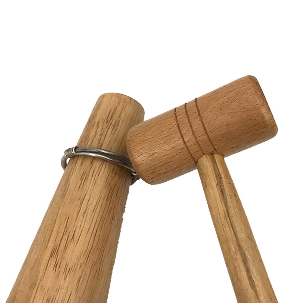 Wooden Jewelry Making Hammer - Handcrafted Wood Mallet for Jewelry Shaping, Repair & Design | Perfect for DIY Jewelry Making, Metal Stamping & Craft Projects