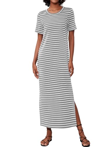 Stripe-grey White