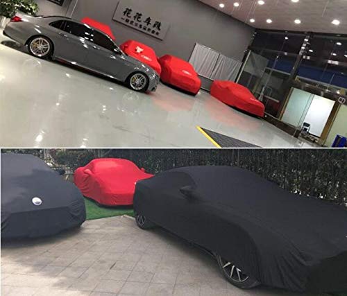 Premium High-Elastic Car Cover for Bentley Mulsanne, Continental, Flying Spur, Speed, GT & GTC Series - Black Weatherproof Protection - Perfect for Indoor/Outdoor Storage & Travel Protection