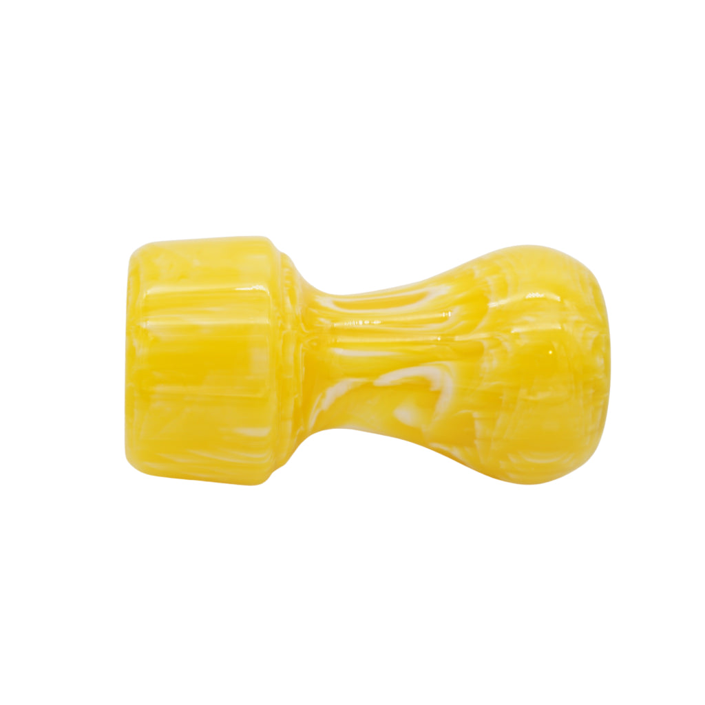 Premium Lemon Drop Handcrafted Shaving Brush Handle for 24mm & 26mm Knots - Perfect for Wet Shaving, Grooming Kits & Luxury Bathroom Essentials