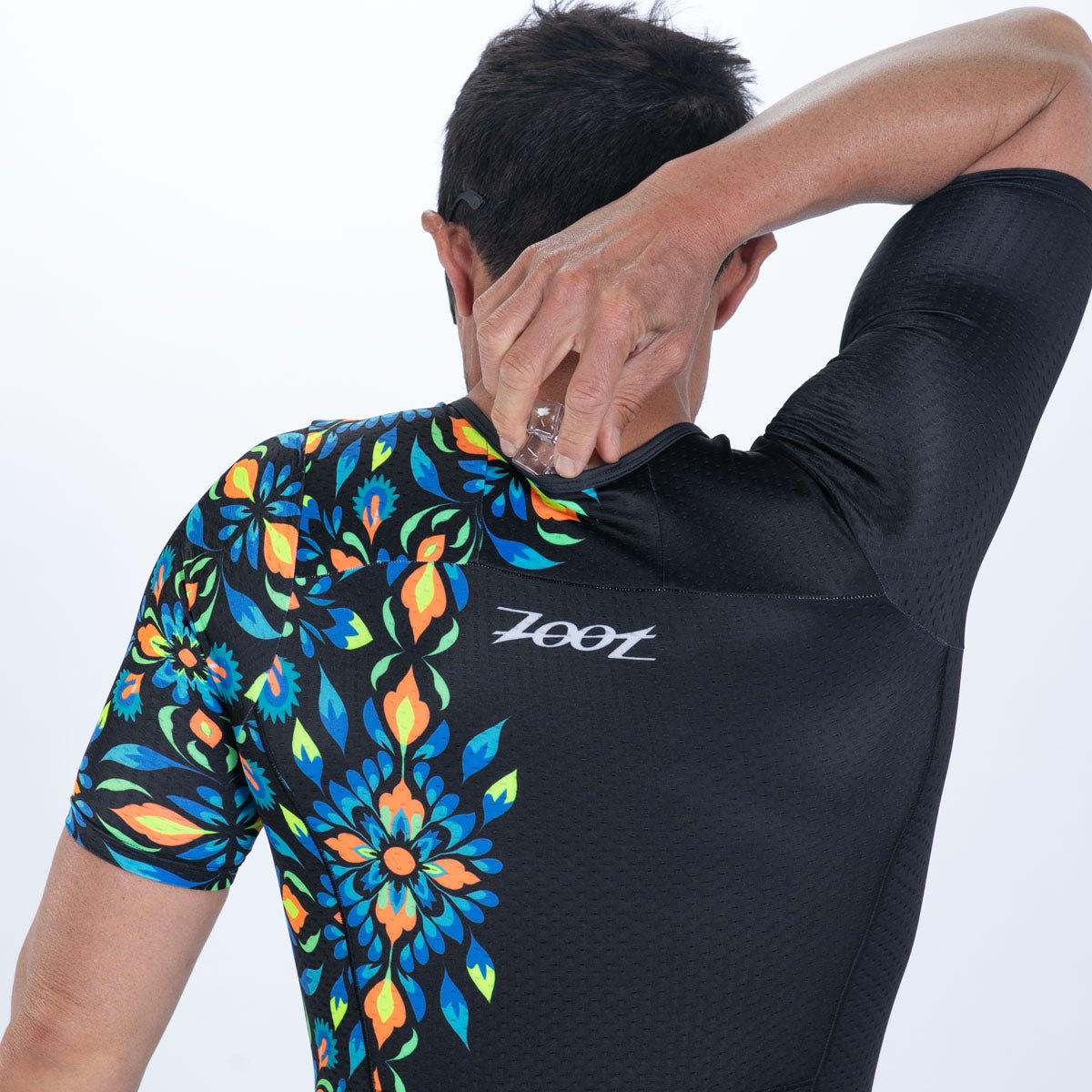 Men's Limited Edition Tri Aero FZ Racing Suit - Kaleidoscope Design | High-Performance Motorcycle Gear for Track & Street Riding