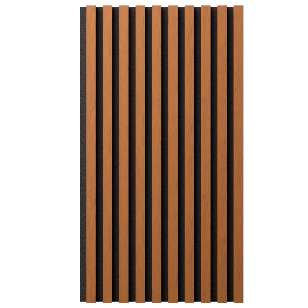 Acoustic Slat Wood Wall Panel - Natural Wood Soundproofing Panels for Home & Office - Traditional Slat Design for Modern & Rustic Interiors - Perfect for Living Rooms, Bedrooms, and Conference Rooms
