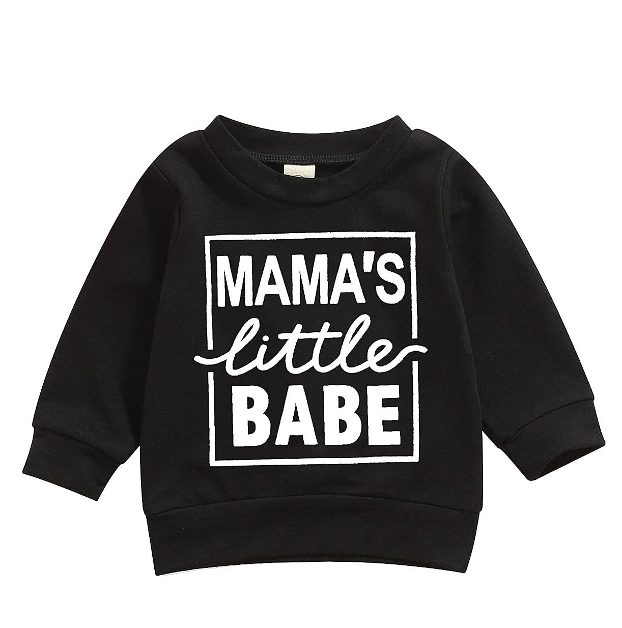 Unisex Baby Boys & Girls Long Sleeve Sweatshirt - Soft Cotton Sweater for Infants & Toddlers | Fall Winter Warm Tops for Playdates, Family Outings & Photo Shoots