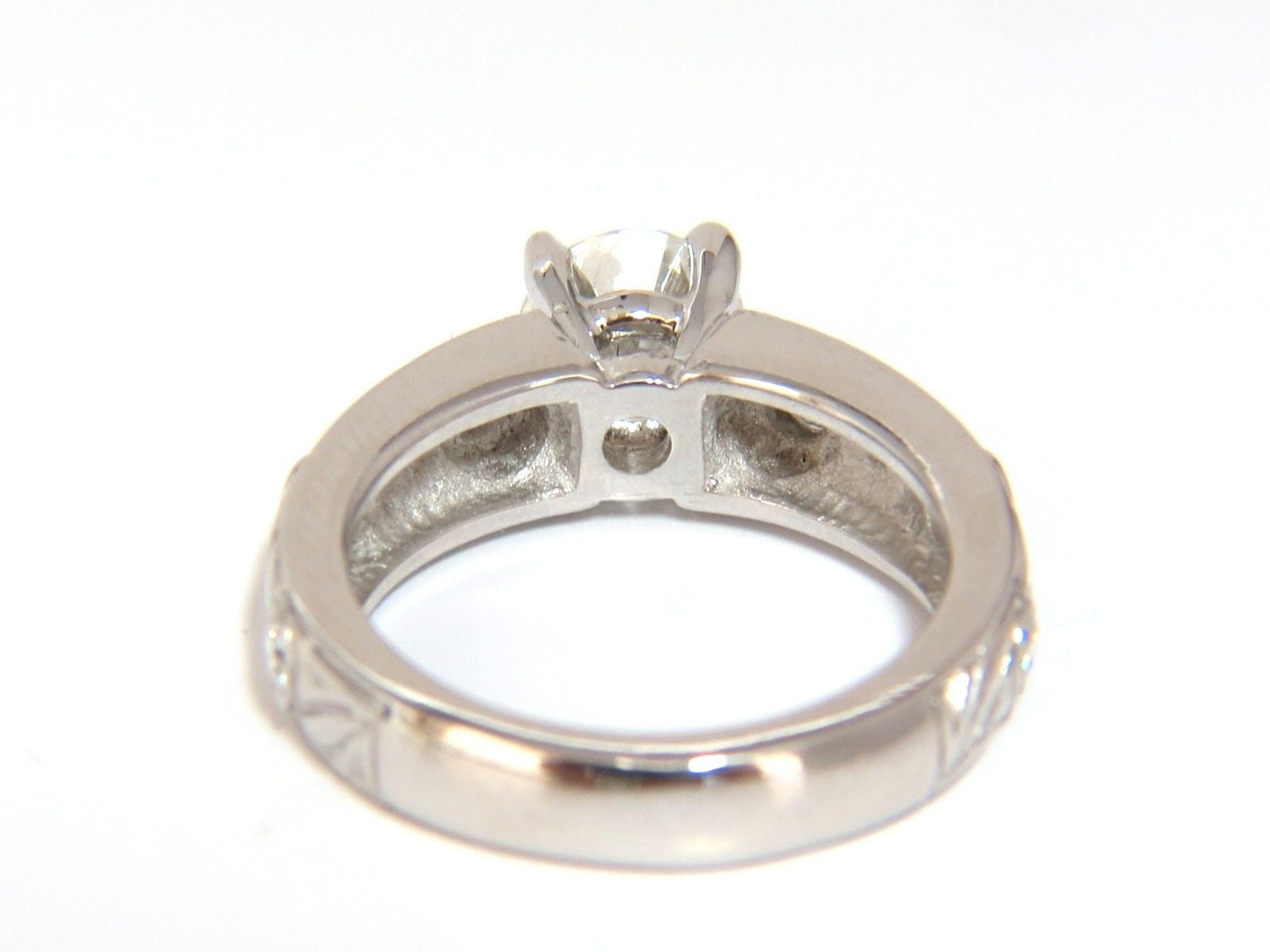 GIA Certified 1.30 Carat Round Cut Diamond Engagement Ring - G Color VVS1 Clarity Platinum Setting, Classic & Wreath Design - Perfect for Proposals, Anniversaries & Special Occasions