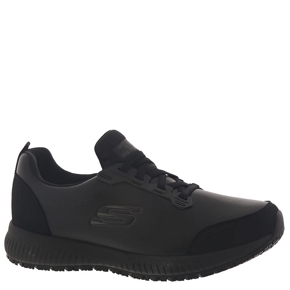 Skechers Work Squad SR Fibler Women's Oxford Shoes - Slip Resistant Work Shoes for Women - Comfortable & Durable for Nurses, Waitresses & Healthcare Workers