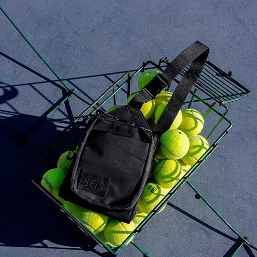 Premium Black Sport Sling Bag - Lightweight & Durable Crossbody Bag for Running, Hiking, Gym & Travel | Hands-Free Convenience for Active Lifestyles