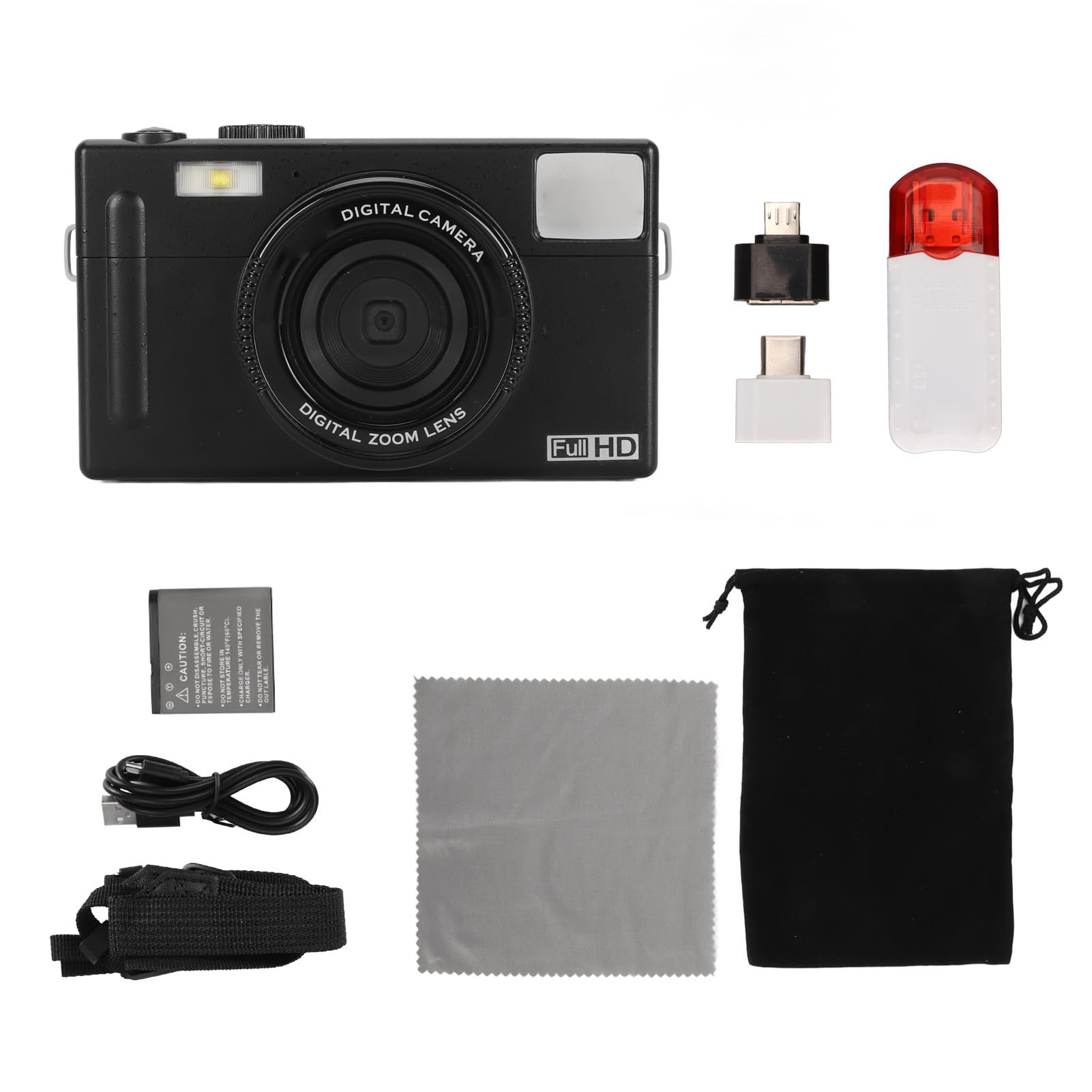 48MP Digital Camera with 16x Zoom & 4K Video - 3