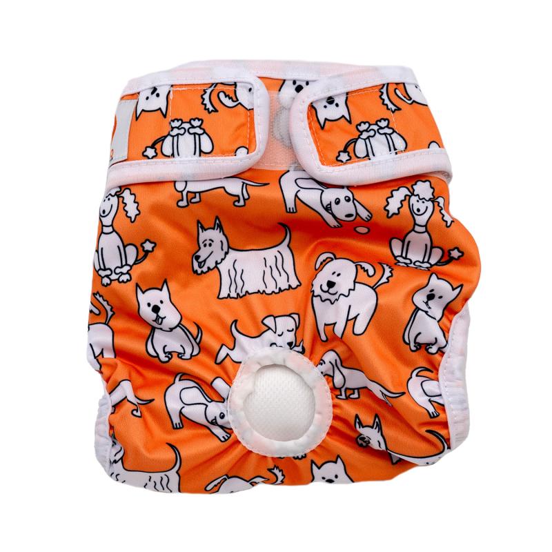 Misoko Washable Reusable Dog Diapers for Female Dogs - Adjustable Belly Bands for Puppies in Heat, Post-Surgery & Senior Dogs - Perfect for Indoor Use, Travel & Nighttime Protection