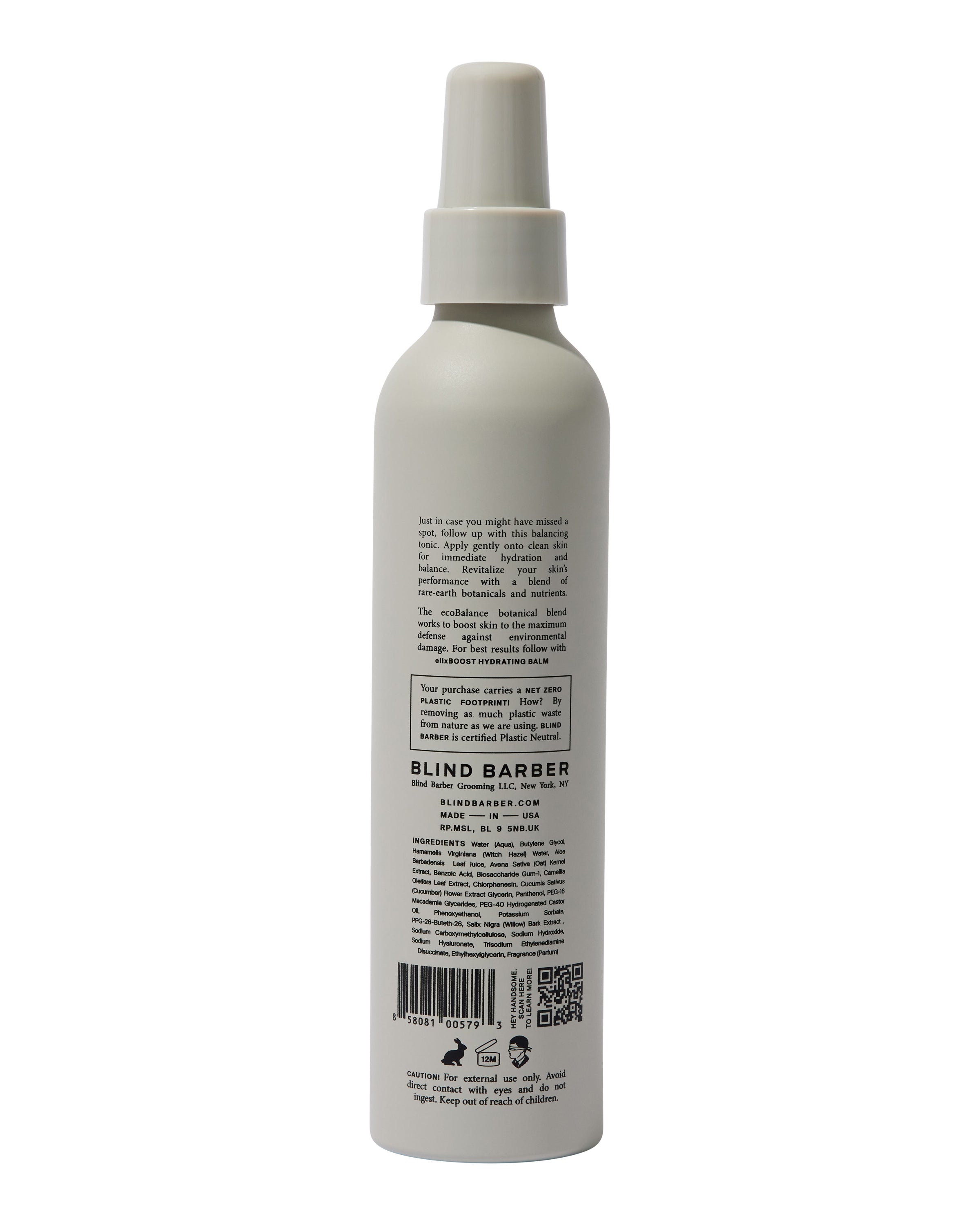 B3 Supercharged Balancing Face Toner for Oily & Sensitive Skin - Hydrating Facial Toner with Vitamin B3 - Perfect for Daily Skincare Routine & Post-Workout Refresh