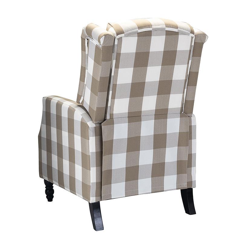 Lilith Upholstered Recliner Chair - Adjustable Backrest & Footrest, Ergonomic Living Room Reclining Chair for Relaxing, Reading & Watching TV