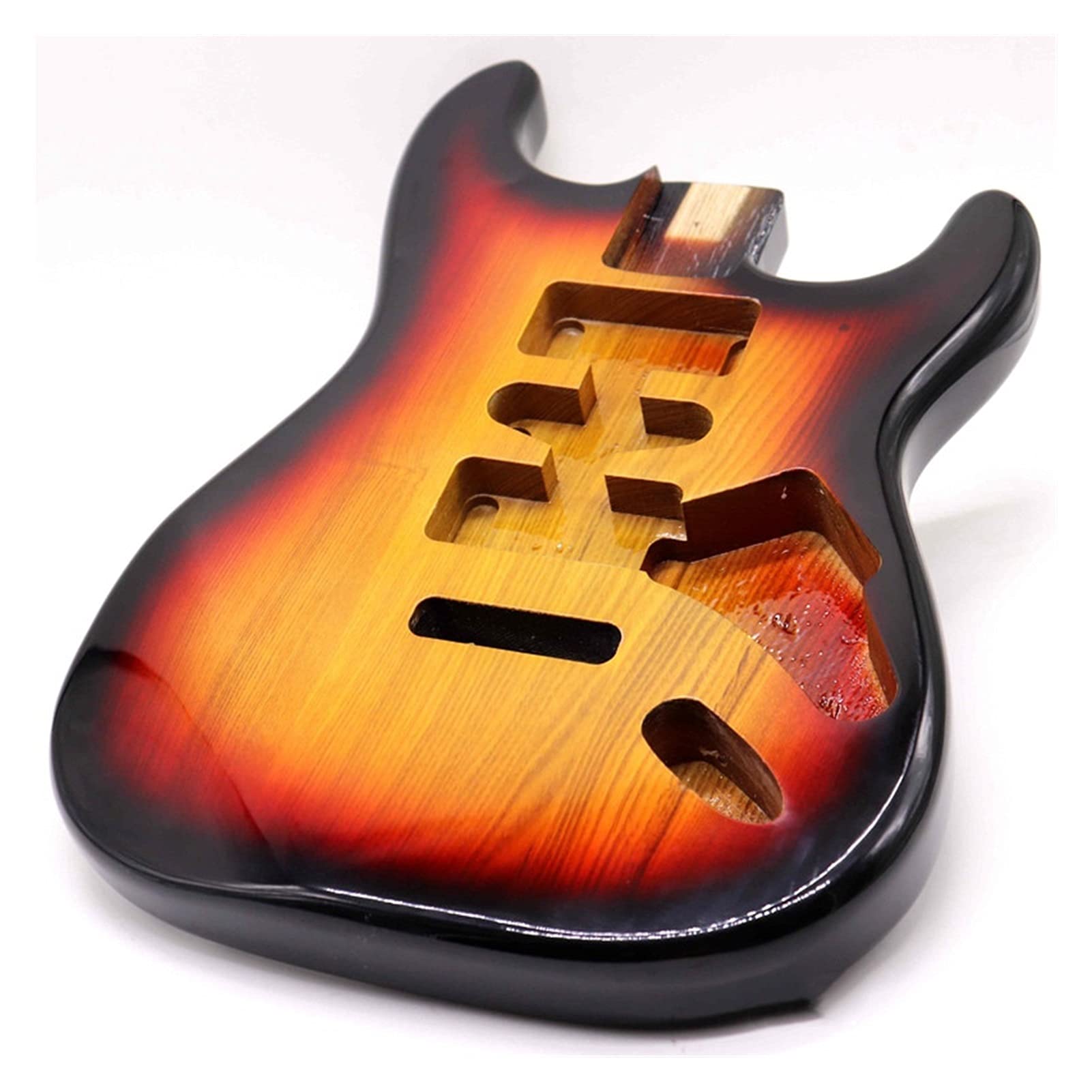 Unfinished Electric Guitar Body DIY Kit - Premium Wood Guitar Body for Custom Builds & Repairs | Perfect for DIY Projects, Luthiers & Guitar Enthusiasts