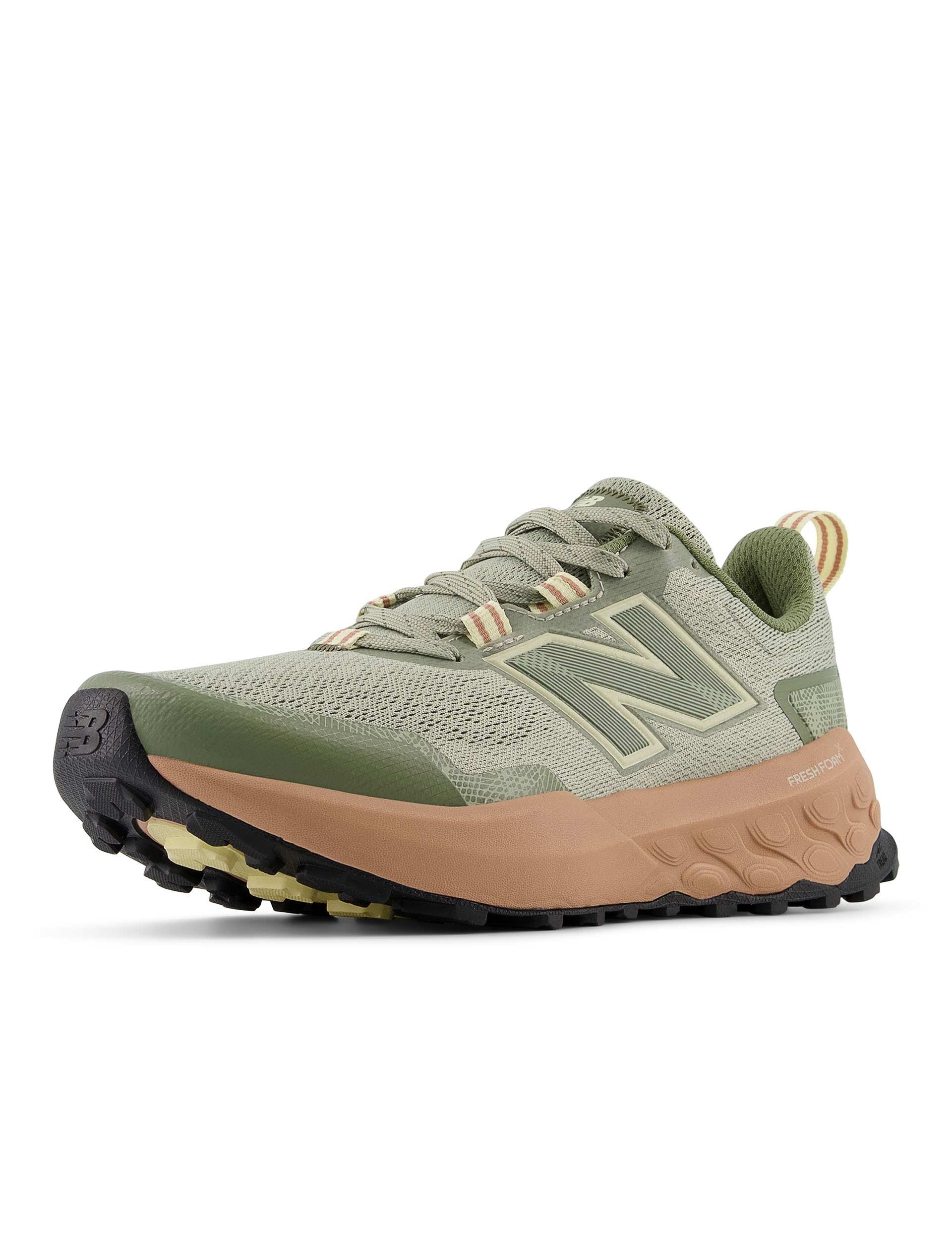 New Balance Fresh Foam X Garoé V2 Running Shoes - Lightweight Cushioned Trail Sneakers for Men & Women | Perfect for Hiking, Trail Running & Outdoor Adventures (Olivine Color)