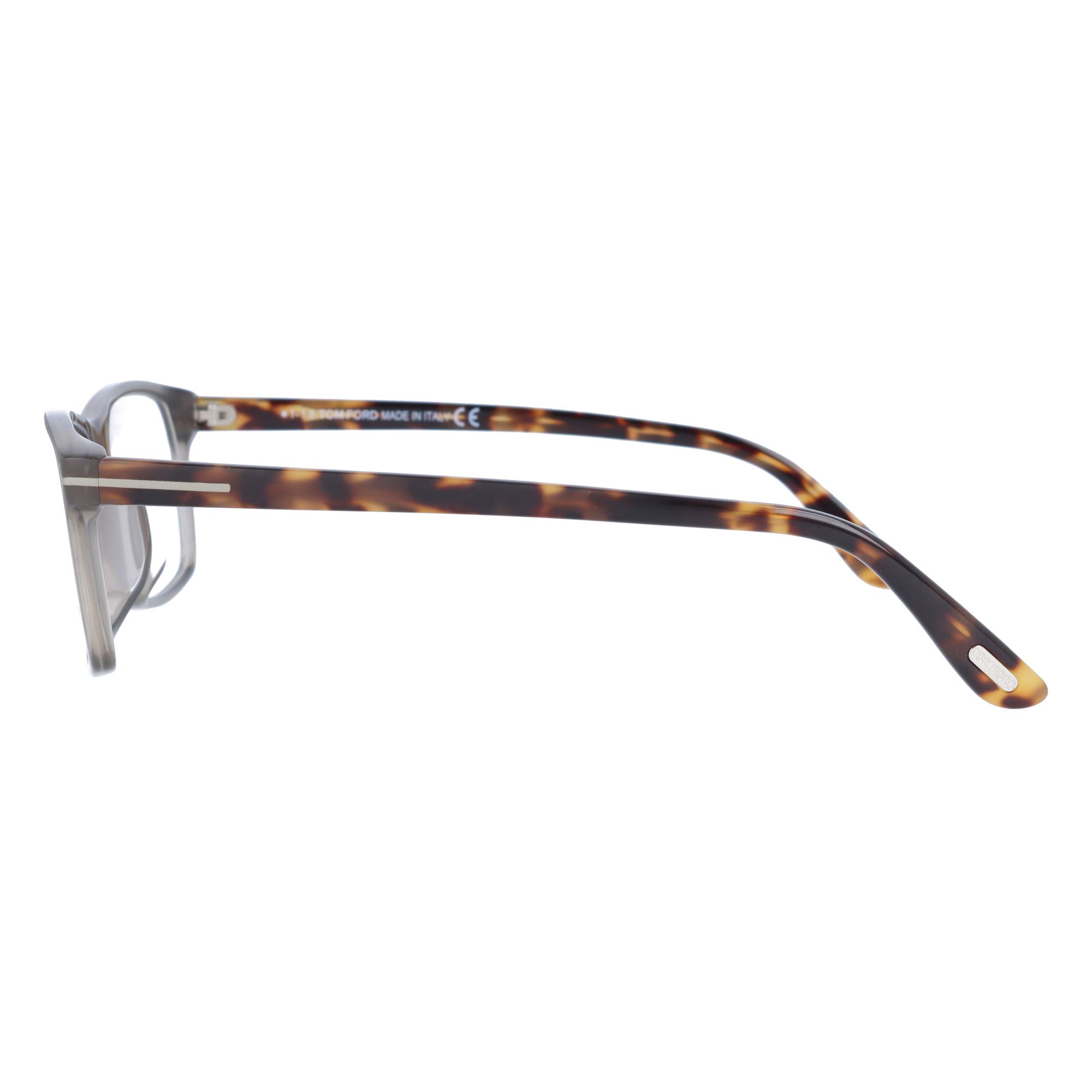 Tom Ford FT4295 Eyeglass Frames for Men & Women - Grey Metal Frame, 58mm Lens Diameter, Lightweight & Durable, FT429558020 | Perfect for Work, Reading & Everyday Wear