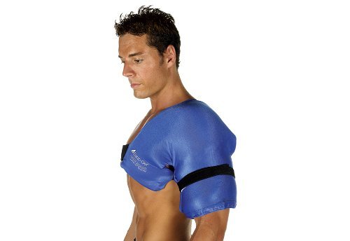 Hot & Cold Therapy Shoulder Sleeve for Pain Relief - Adjustable L/XL Size - Perfect for Arthritis, Sports Injuries & Post-Surgery Recovery
