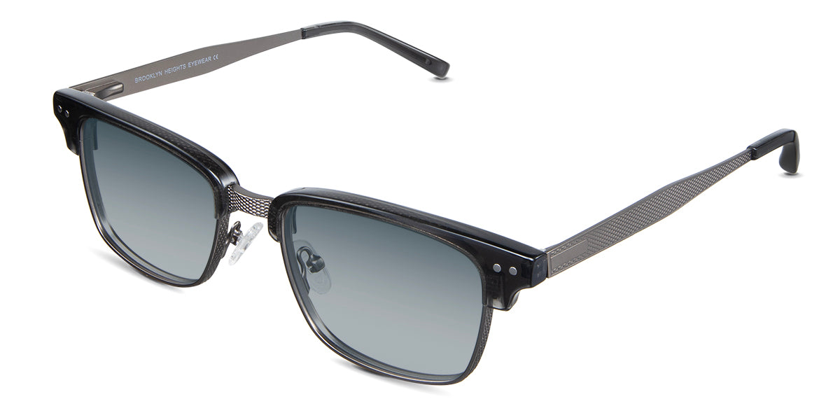 Stylish Brad Men's Prescription Sunglasses - UV Protection Polarized Lenses for Driving, Fishing & Outdoor Activities