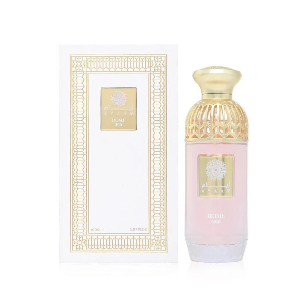 Rome 200 Eau de Parfum (EDP) 150ml for Women - Long-Lasting Floral Fragrance | Perfect for Date Night, Office & Special Occasions