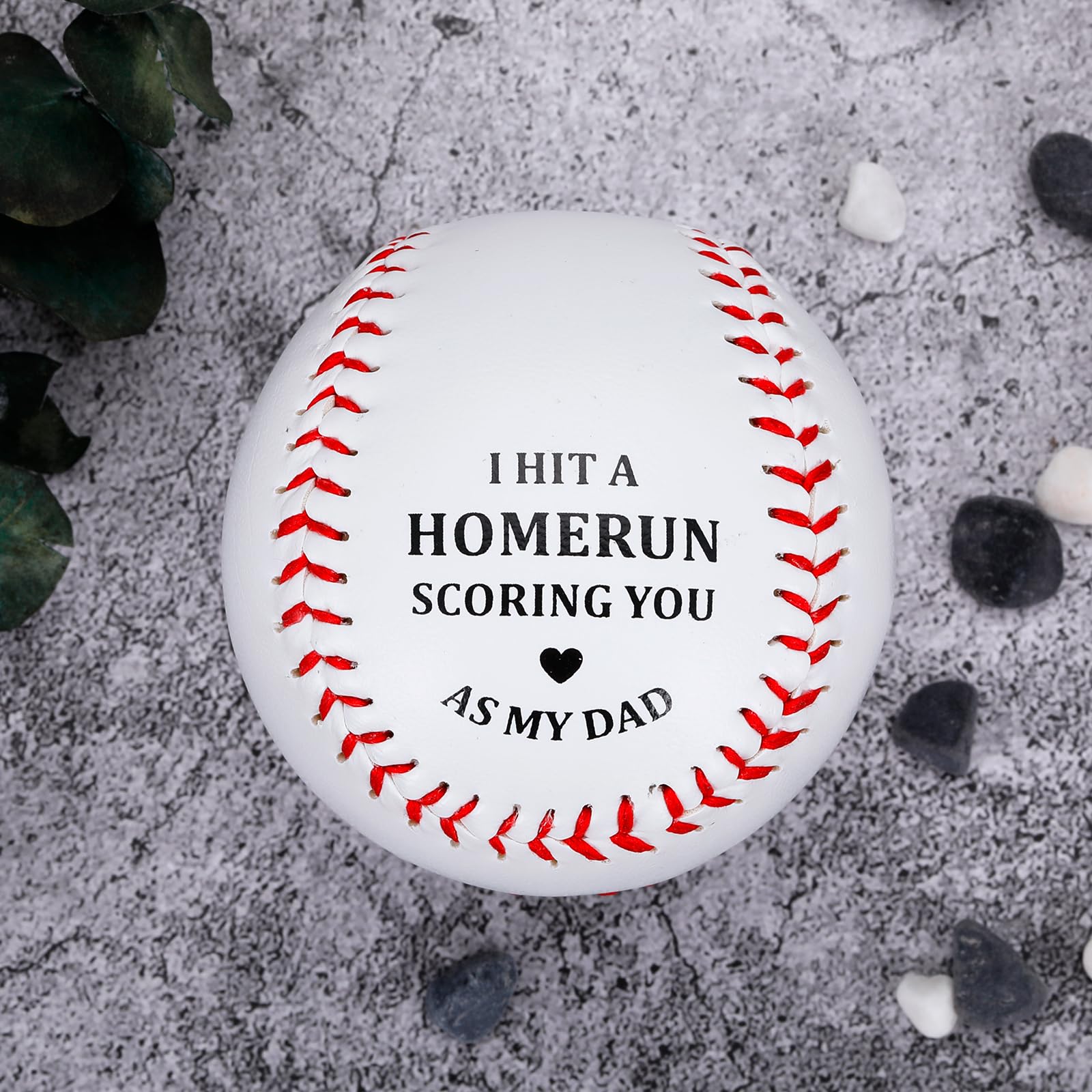 FANICE EOS Personalized Baseball Gift Set for Dad - Birthday, Father's Day, Valentine's Gift from Daughter, Son or Wife - Unique Present for Stepdad, New Dad & Him - Perfect for Baseball Fans & Special Occasions