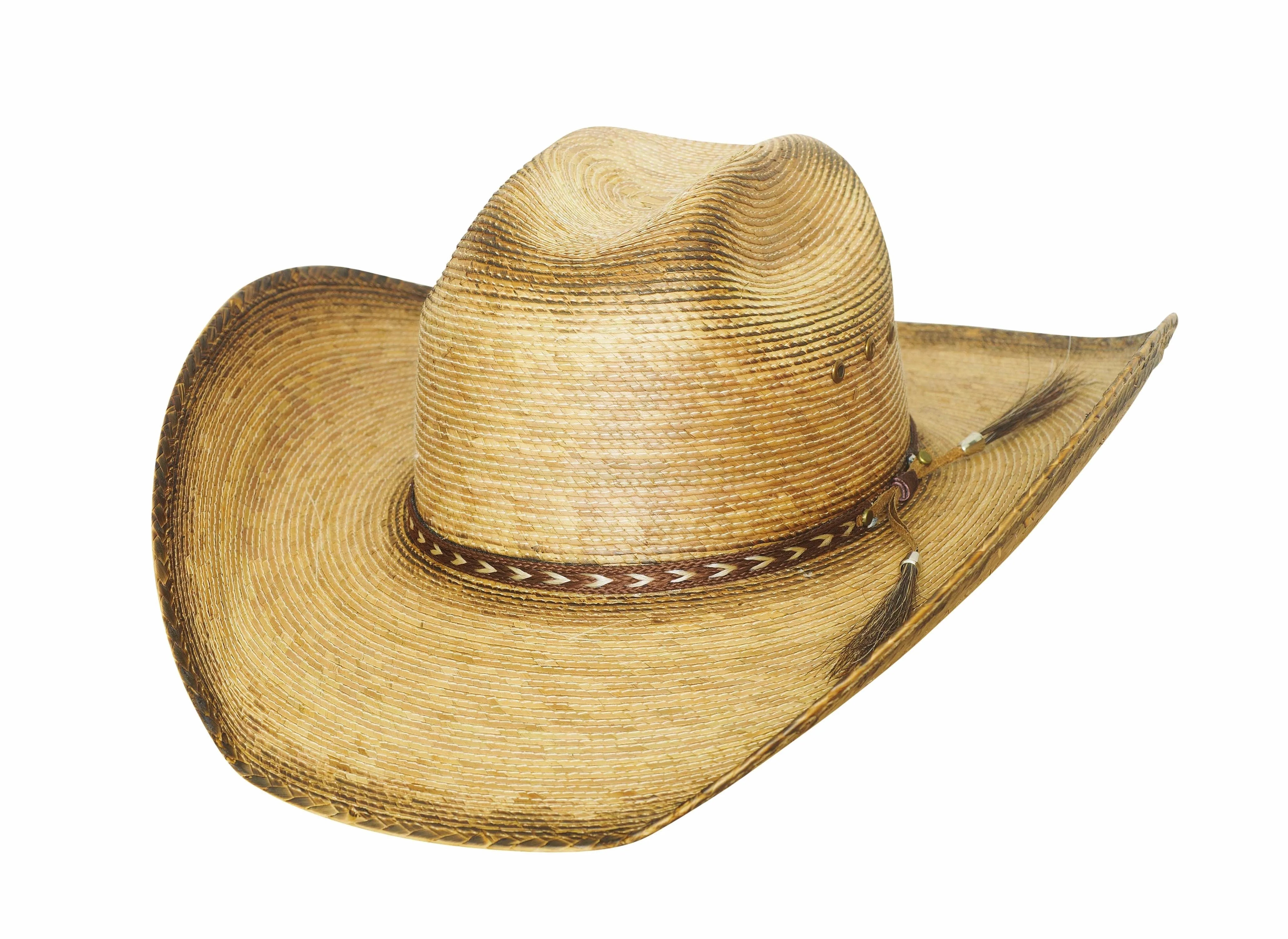 Bullhide Tornado Juice (15X) Mexican Palm Straw Cowboy Hat - Western Style Sun Protection for Outdoor Ranchers, Rodeo & Country Music Festivals