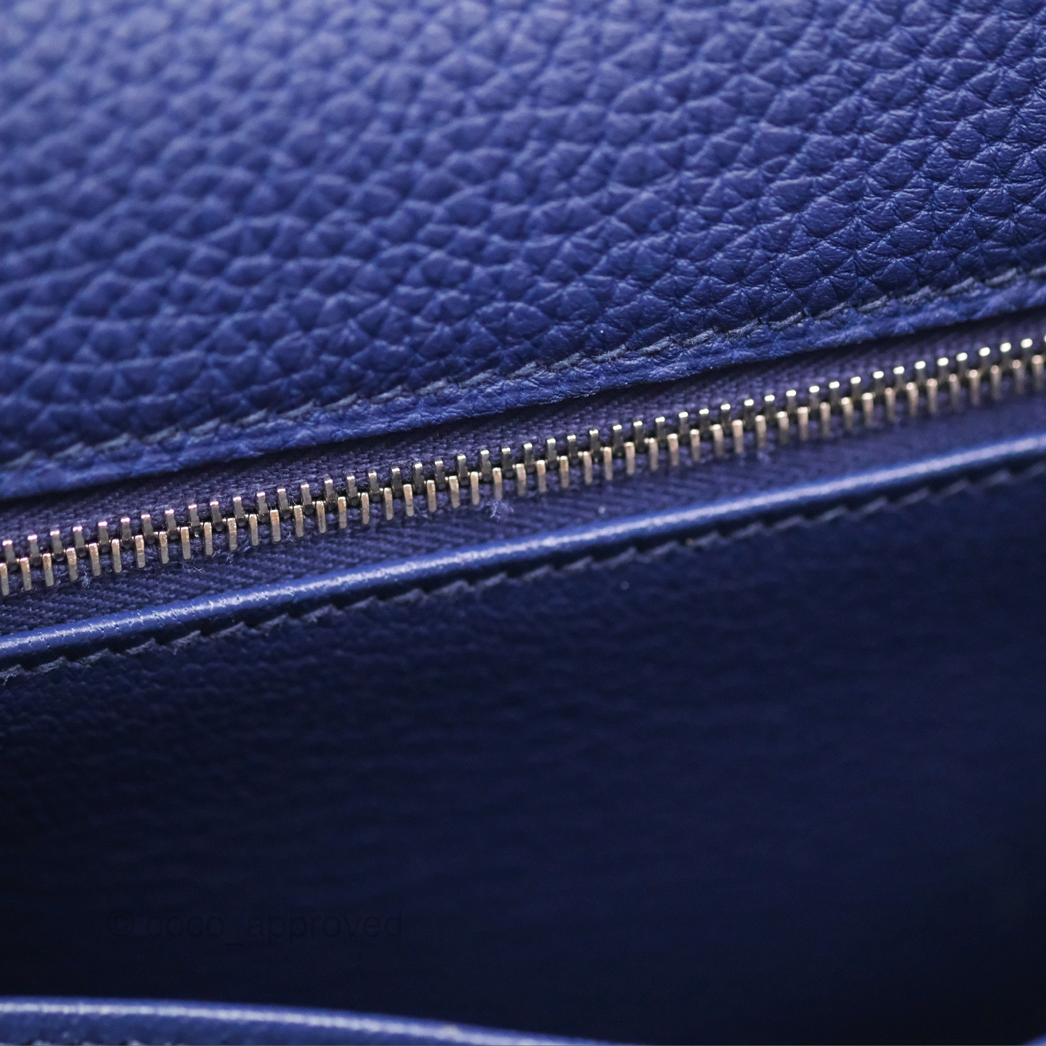 Authentic Hermès Kelly 32 Retourne Touch Bleu Encre Crocodile Leather Bag with Palladium Hardware - Luxury Handbag for Women, Perfect for Office, Dinner Parties & Special Occasions