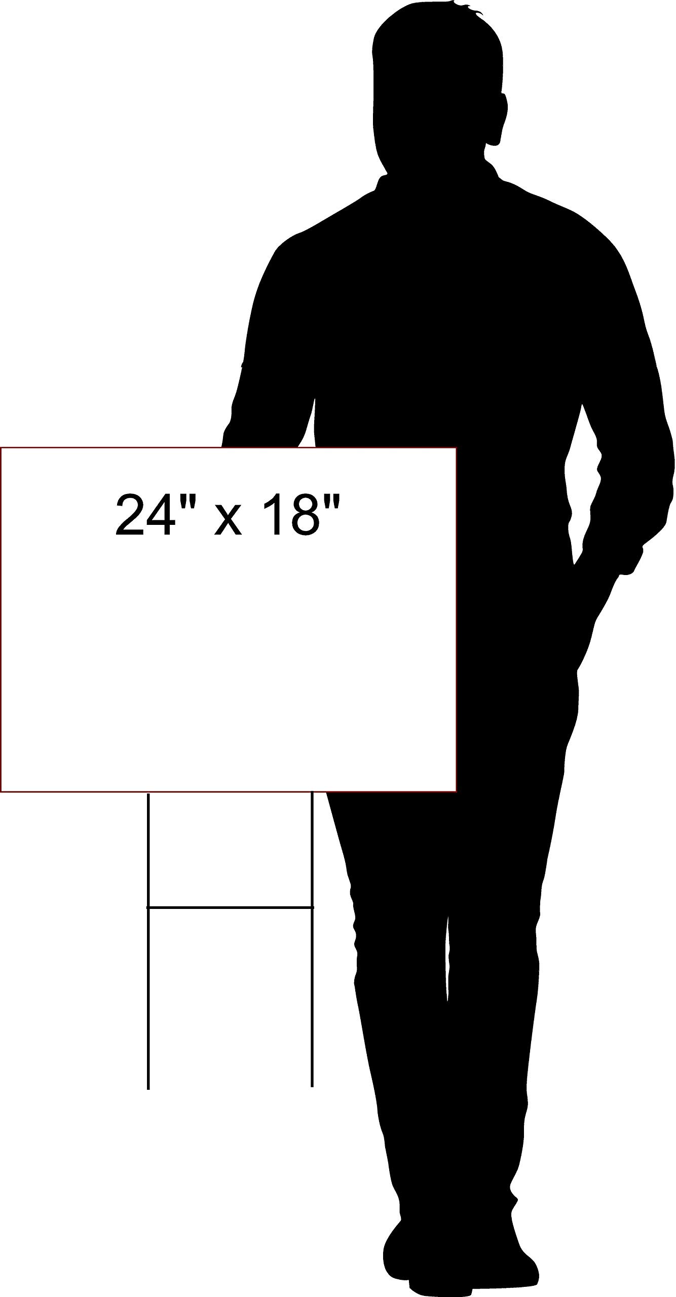 Double Sided Employee Appreciation Yard Sign with Stand - Perfect for Office Celebrations