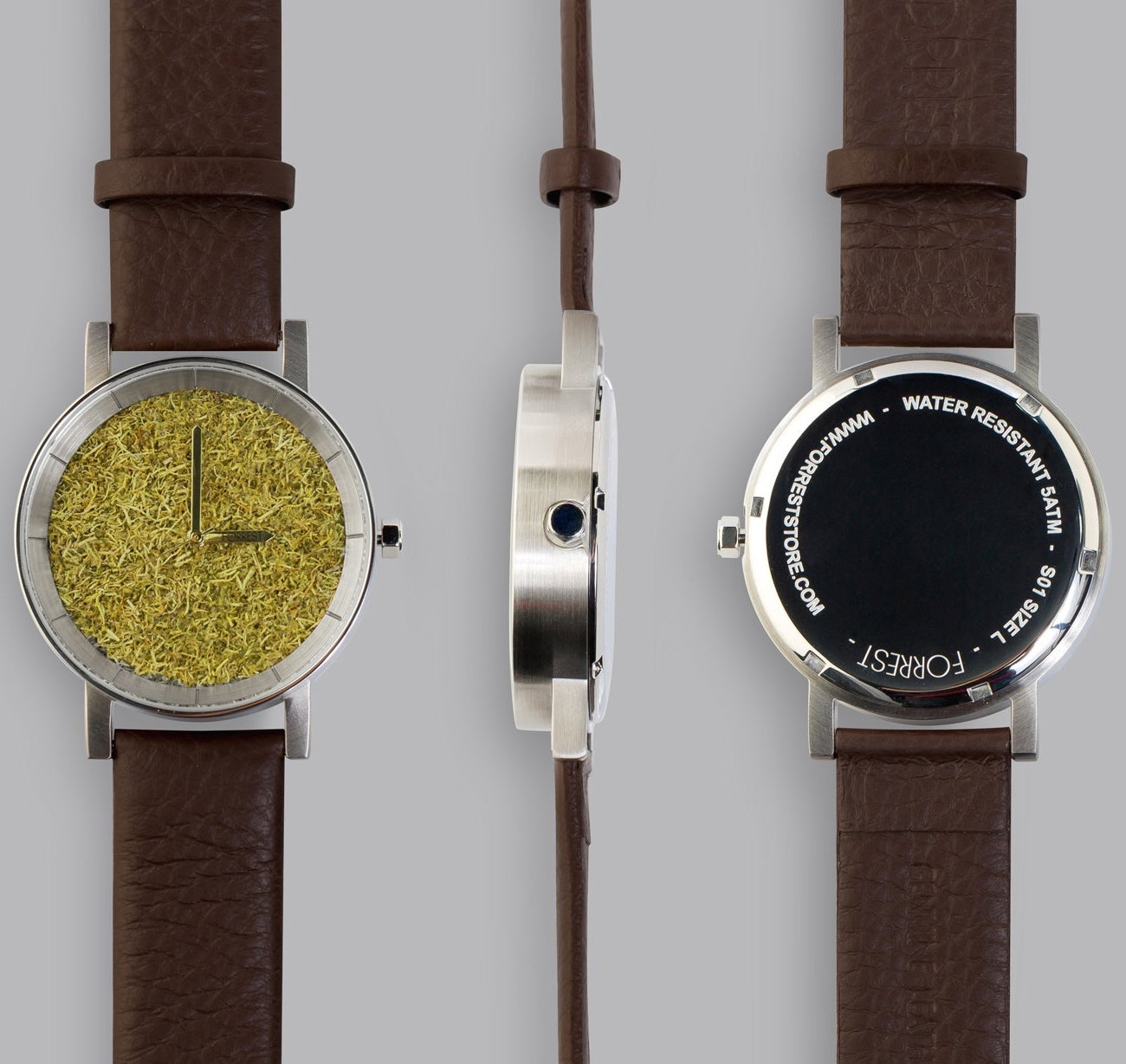Silver Forrest Designer Watch - Luxury Timepiece for Men & Women | Perfect for Formal Events, Business Meetings & Everyday Wear