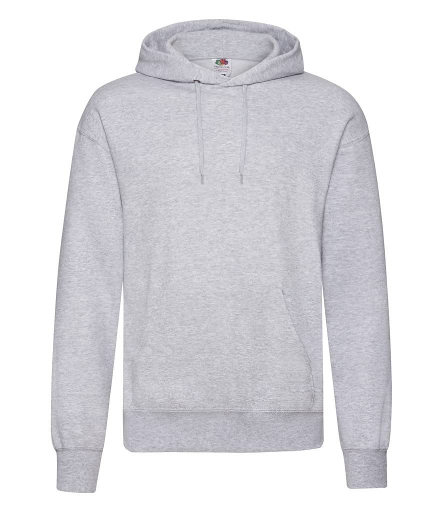 Fruit of the Loom Men's Hoodie - Soft Cotton Pullover Sweatshirt with Kangaroo Pocket | Perfect for Casual Wear, Gym & Outdoor Activities