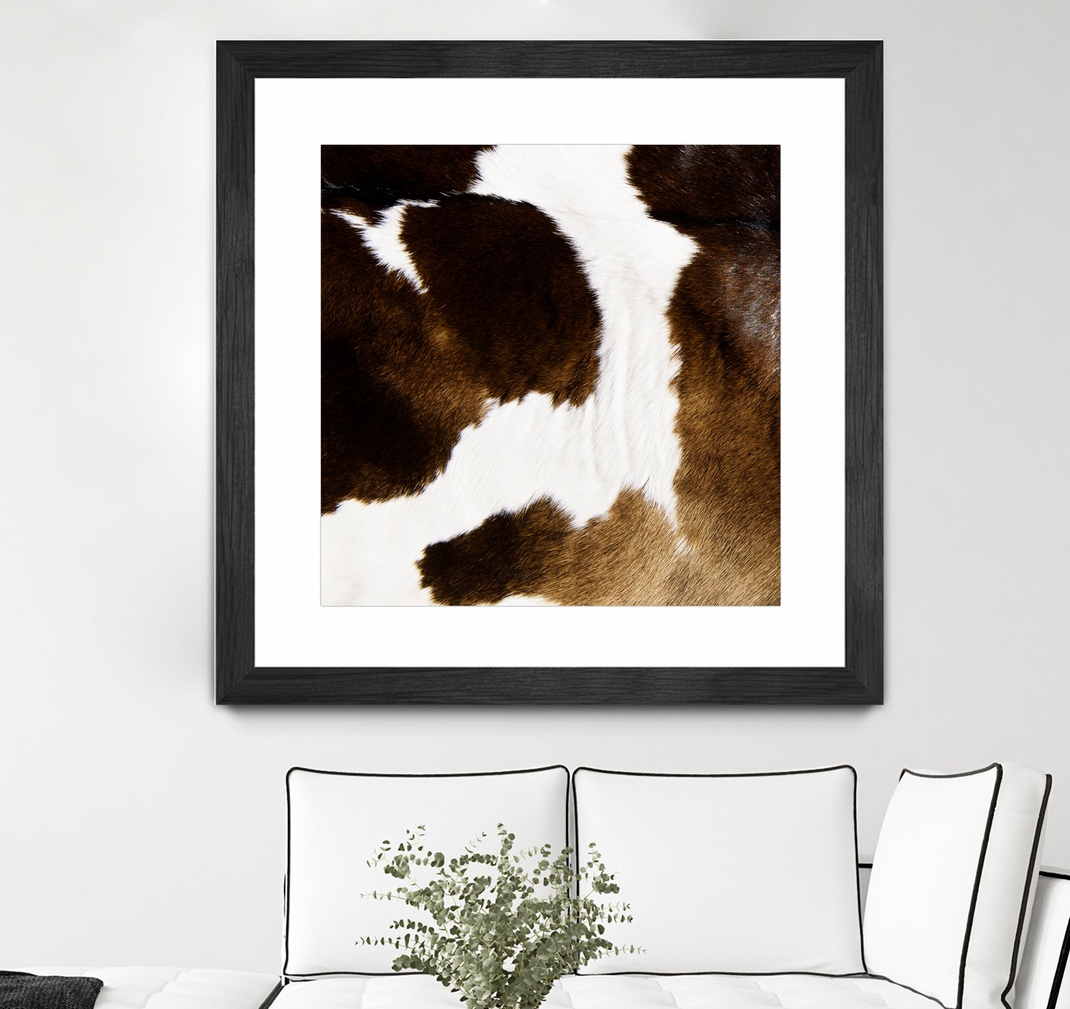 Highland Cow Cowhide Rug - Soft & Durable Natural Hide for Home Decor, Western Style Living Room, Cabin, or Lodge - Perfect for Floor, Wall Hanging, or Furniture Cover