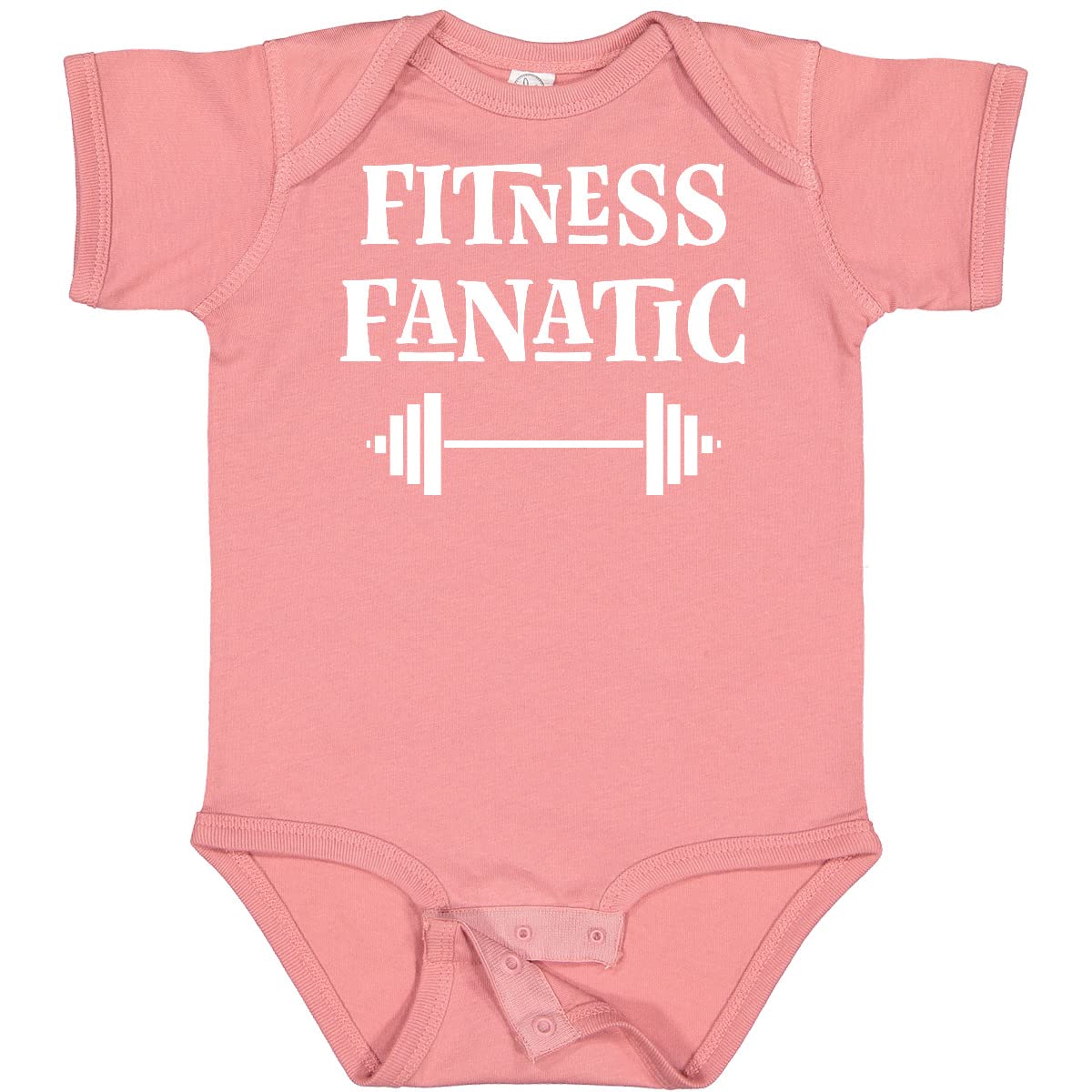Inktastic Gym Gift Fitness Fanatic Baby Bodysuit - Cute Workout Outfit for Infants & Toddlers - Perfect for Gym Daycare, Fitness Classes & Active Families