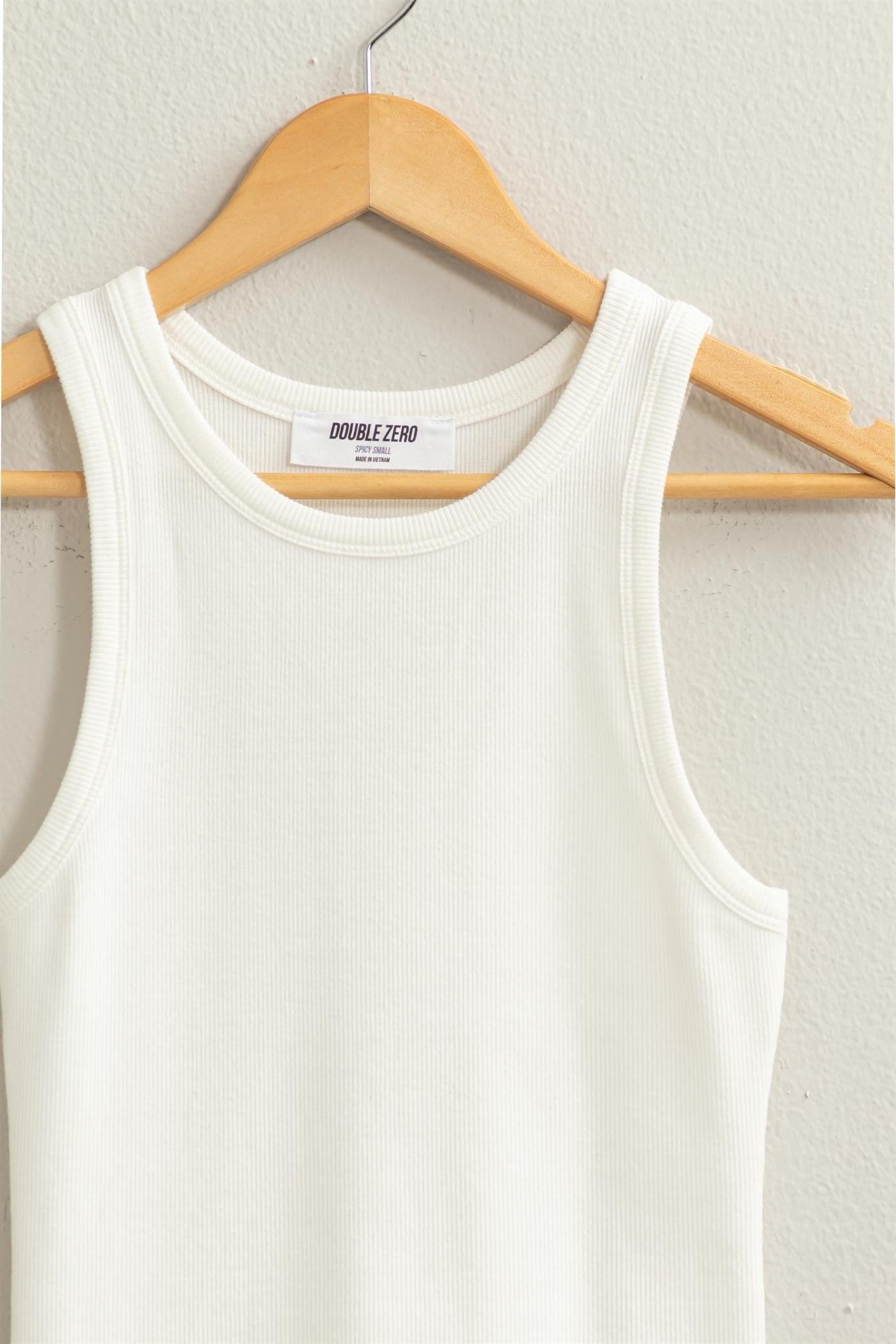 Sandbox Ribbed Tank Top for Women - Soft Stretchy Casual Sleeveless Shirt | Perfect for Yoga, Gym, Beach & Summer Outfits