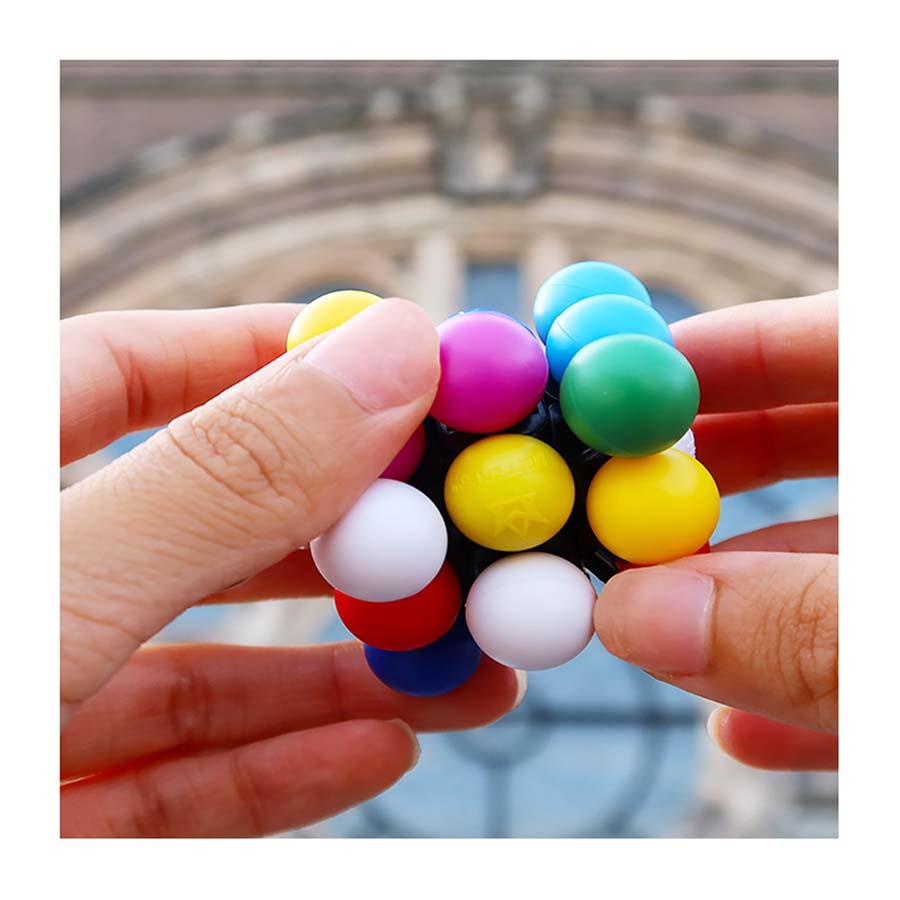 Meffert's Mini Molecube Puzzle - 3x3 Brain Teaser Cube for Kids & Adults - Perfect for Travel, Gifts & Stress Relief