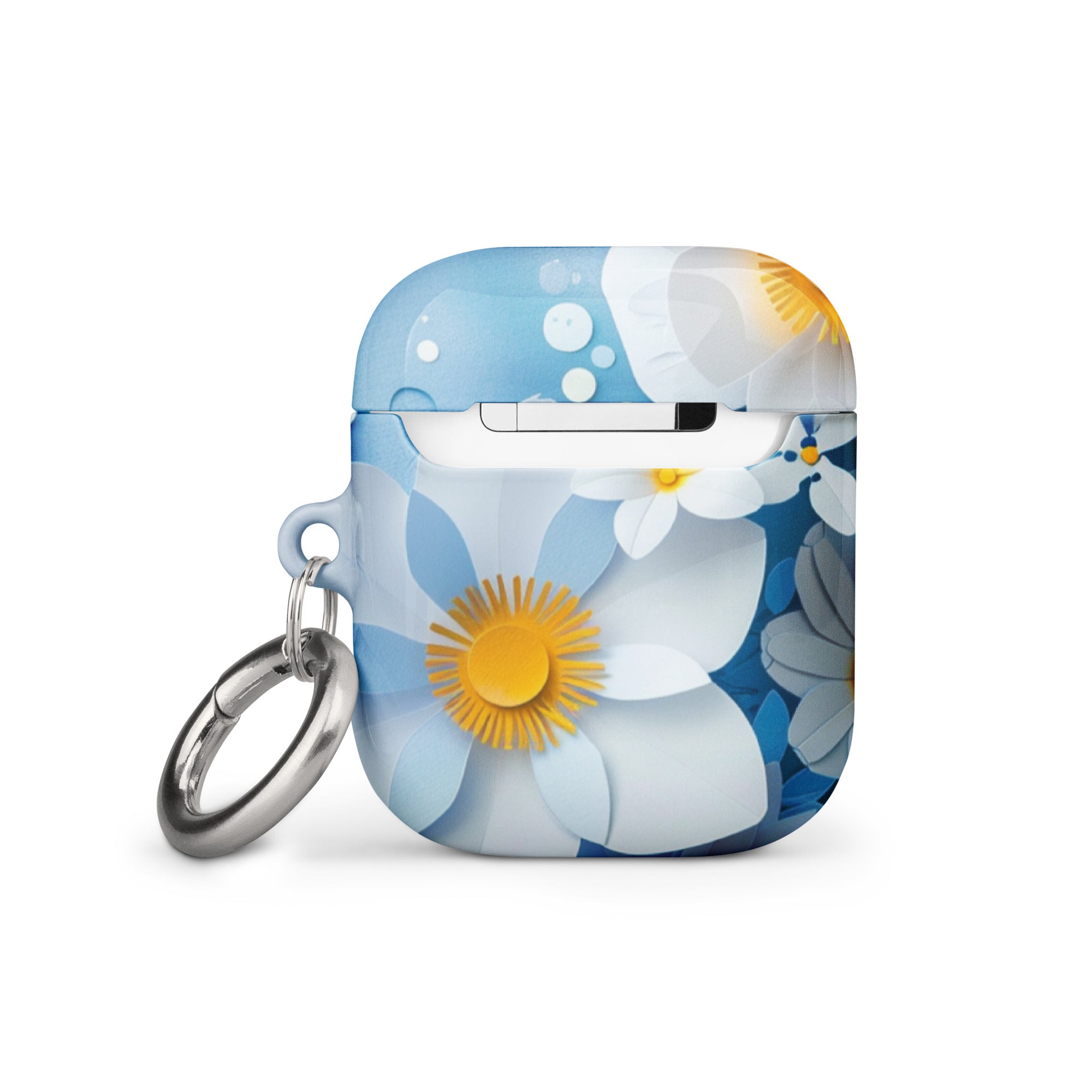 Premium Daisy Sky AirPods Case - Shockproof & Scratch-Resistant Cover for AirPods 1/2/3/Pro - Cute Floral Design Protective Case for Gym, Travel & Everyday Use