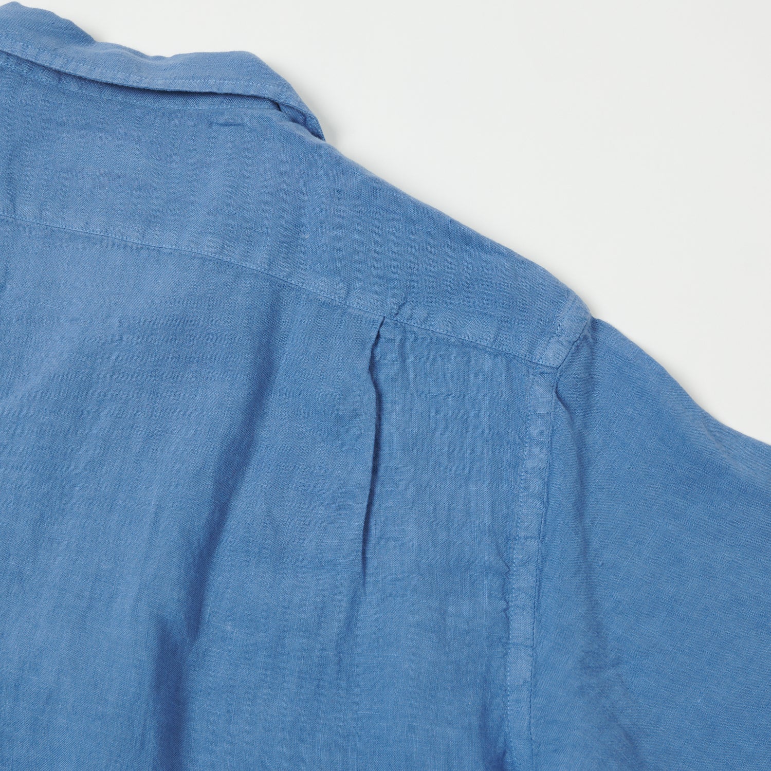 Hartford AZ04001 Men's Linen Short Sleeve Casual Shirt - Breathable Summer Shirt in Nautical Blue | Perfect for Beach Outings, Vacation Wear & Casual Office Attire