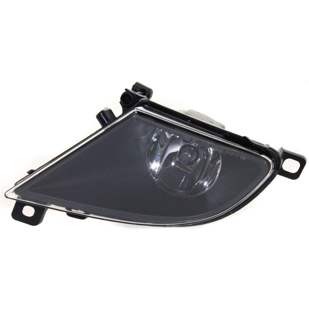 2009-2010 BMW 528i xDrive Fog Light Assembly Pair (Driver & Passenger Side) with Bulbs - Direct Replacement Parts BM2592131 BM2593131 | Perfect for Night Driving, Foggy Conditions & Enhanced Vehicle Safety