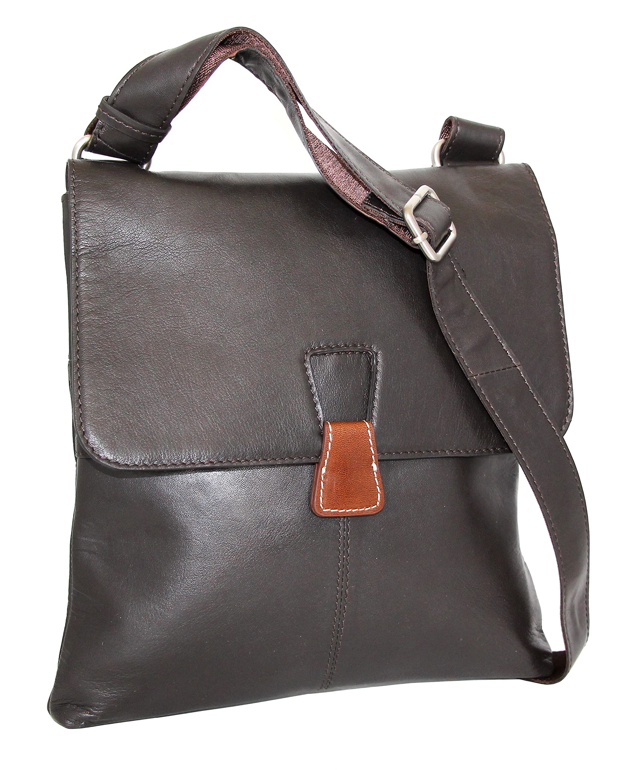 Premium Genuine Leather Crossbody Bag for Women - California Style Handmade Purse - Perfect for Travel, Shopping & Everyday Use