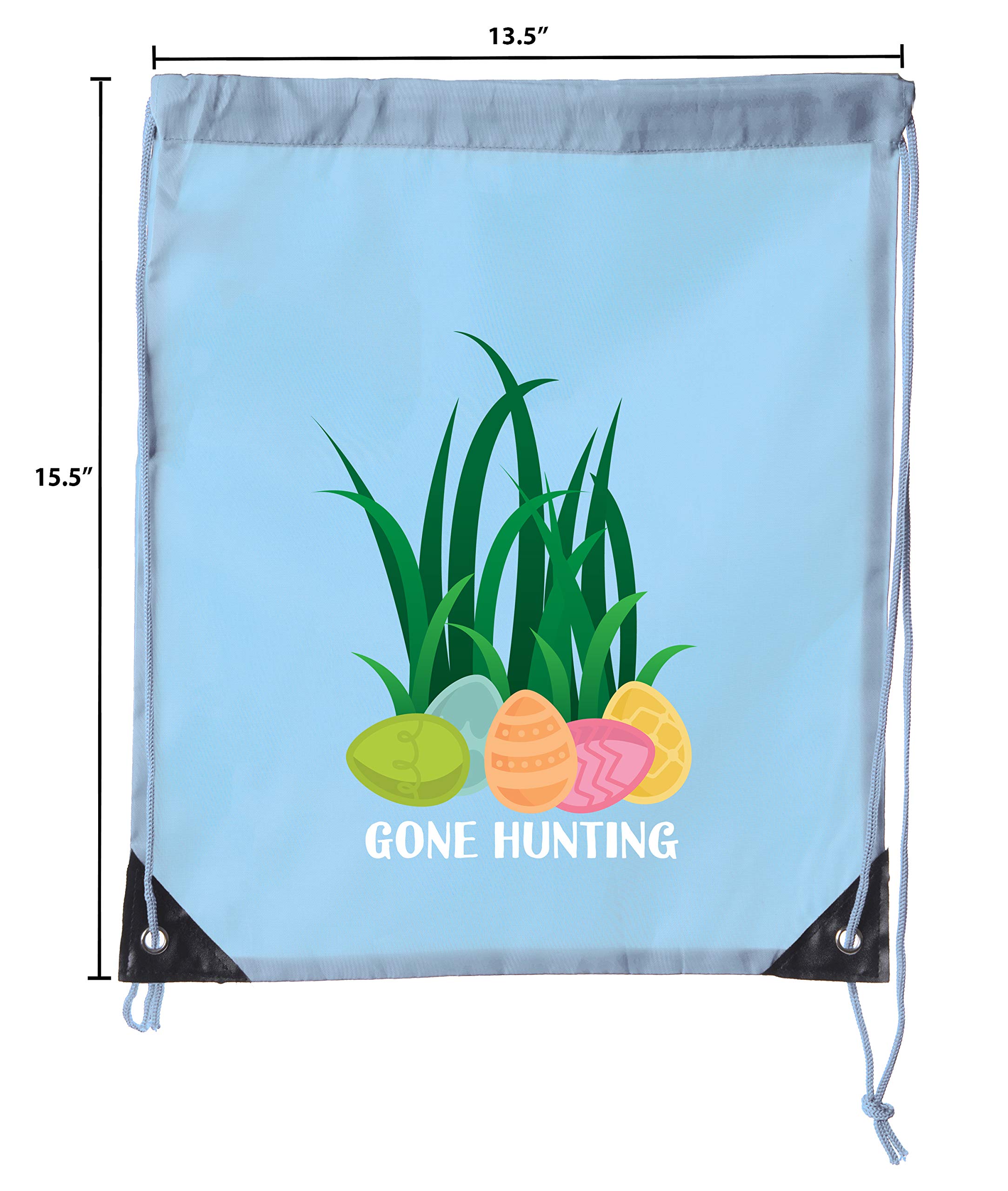 Easter Basket Bags - Bulk Drawstring Backpacks for Easter Egg Hunt, Party Favors & Goodie Bags - Perfect for Easter Celebrations, School Events & Kids' Gift Giving