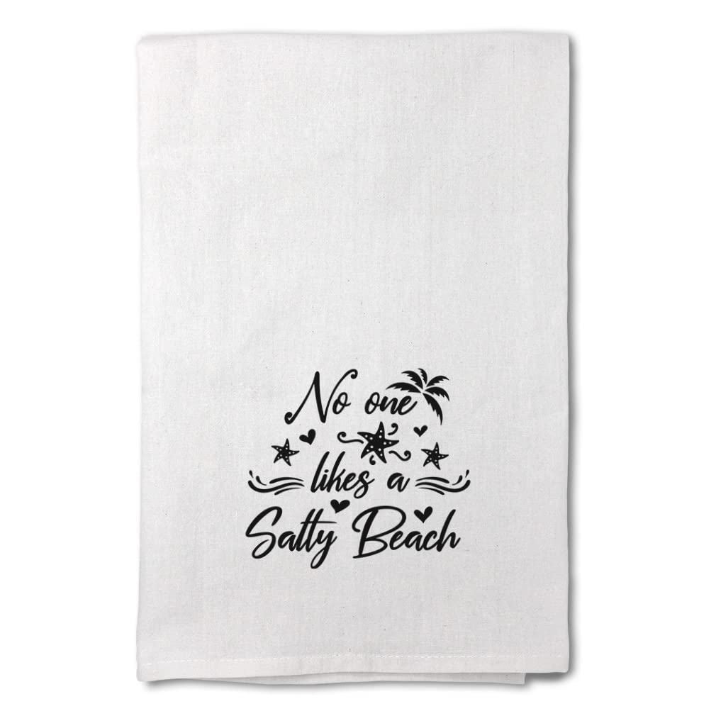 Stylish Printed Mother's Day Kitchen Towels - Blue Ocean & Beach Design - Absorbent Dish Towels for Cooking, Cleaning & Decor - Perfect for Beach House, Coastal Kitchen & Holiday Gifts