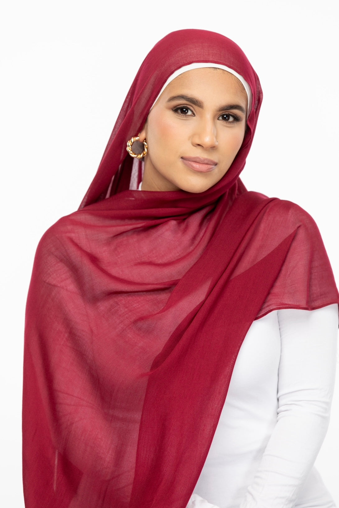 Premium Modal Hijab Scarf - Soft & Breathable Muslim Head Cover - Perfect for Daily Wear, Prayer & Special Occasions