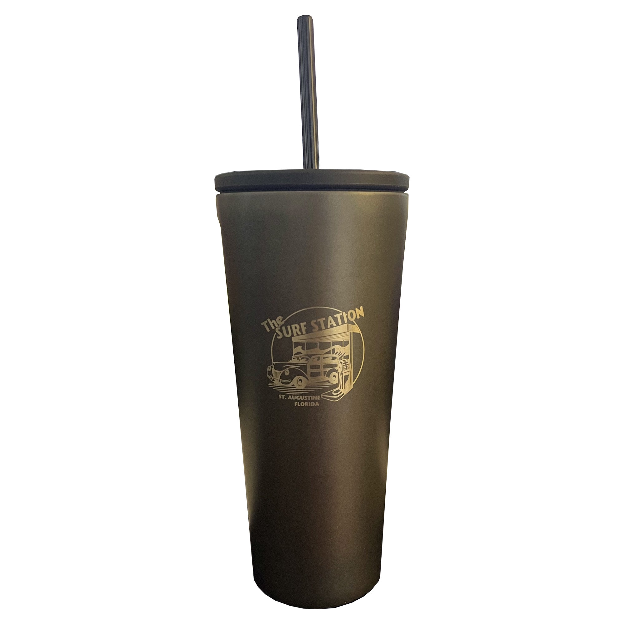 Corkcicle x Surf Station 24oz Insulated Stainless Steel Cold Cup - Keeps Drinks Cold for Hours, Perfect for Beach, Pool, and Outdoor Adventures
