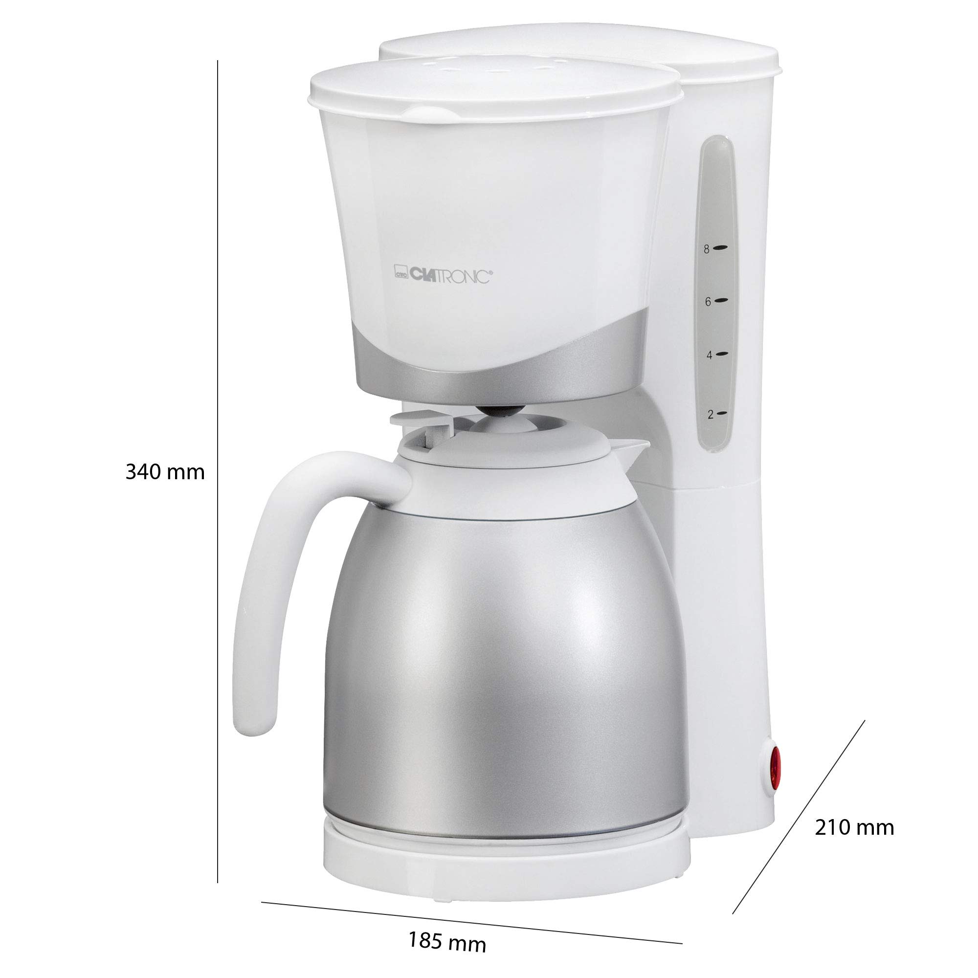 Premium Coffee Machine with Glass Flask KA 3327 - Perfect for Home, Office & Small Business Use