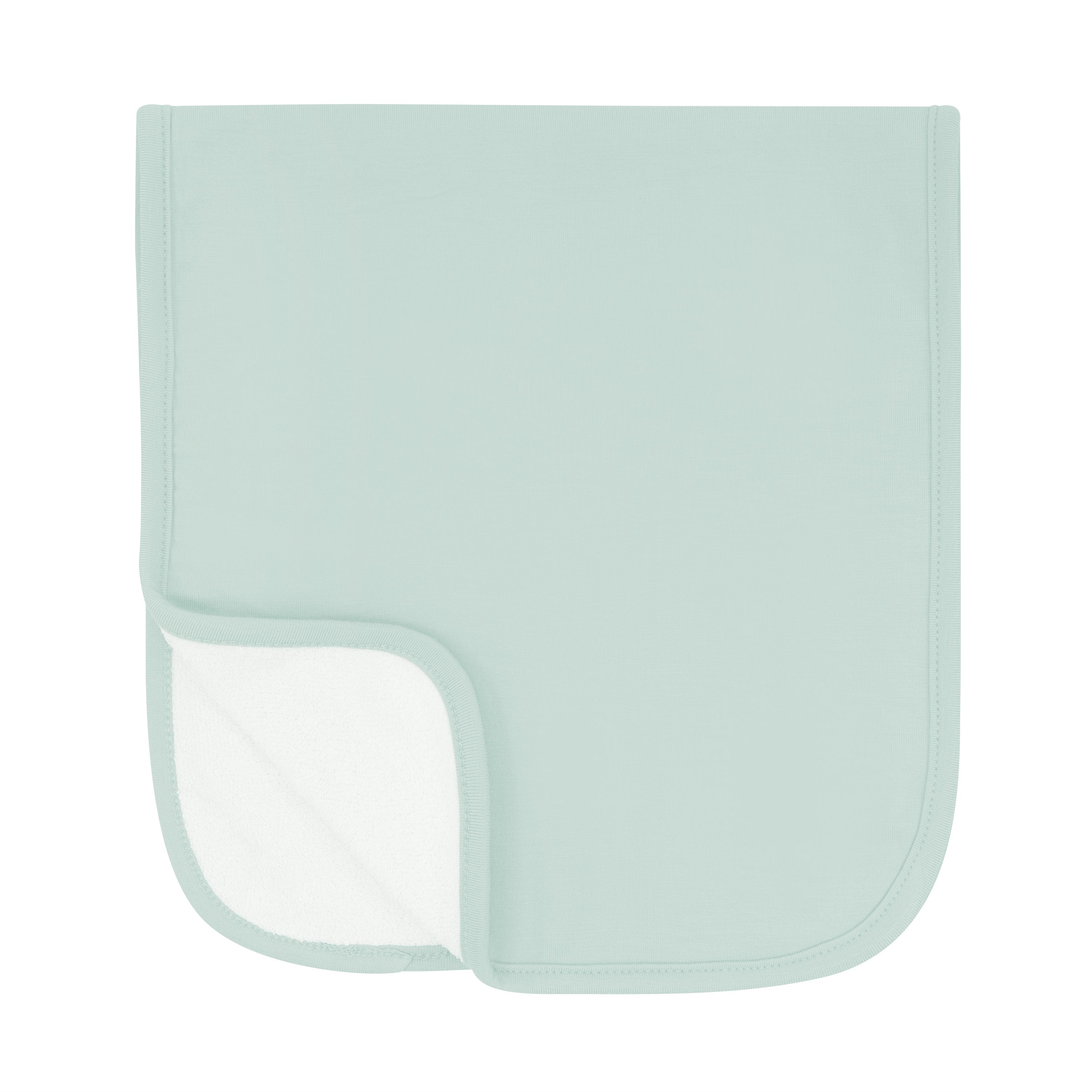 Organic Cotton Burp Cloths for Babies - Soft & Absorbent Sage Green Drool Bibs - Perfect for Newborns, Breastfeeding & Spit-Up Protection