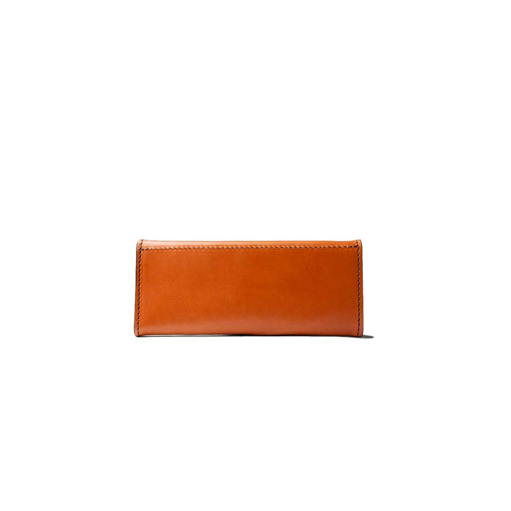 TANNER GOODS Men's Leather Wallet - Slim Bifold with 4 Card Slots, Bill Compartment & Zippered Coin Pocket | Durable Genuine Leather for Everyday Carry, Business & Travel Essentials